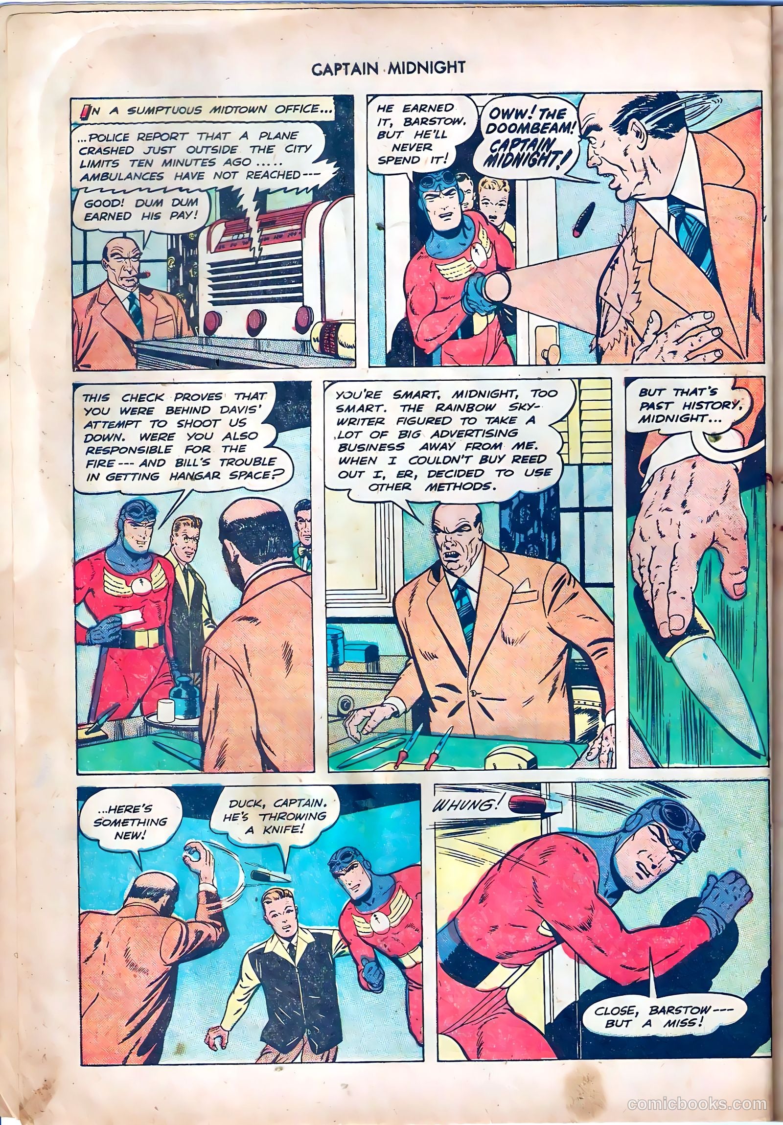 Captain Midnight #59 — page 10 of 36