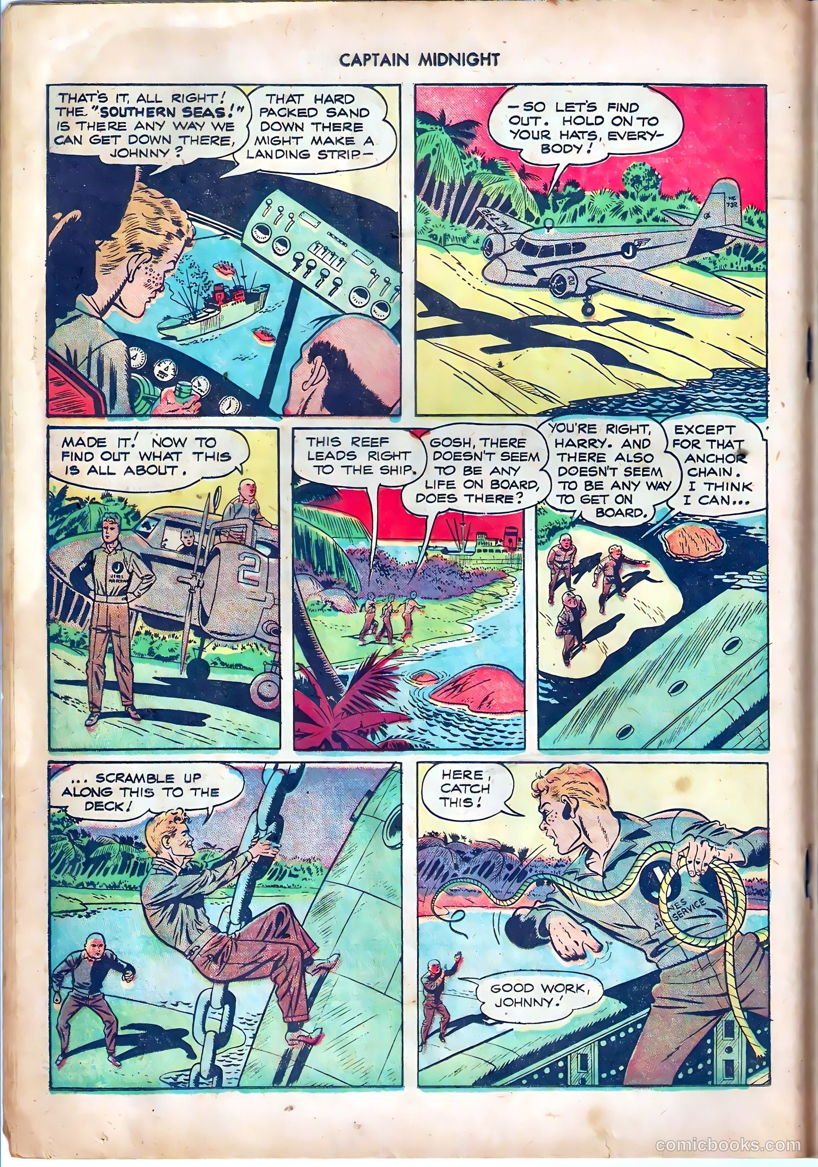 Captain Midnight #59 — page 18 of 36