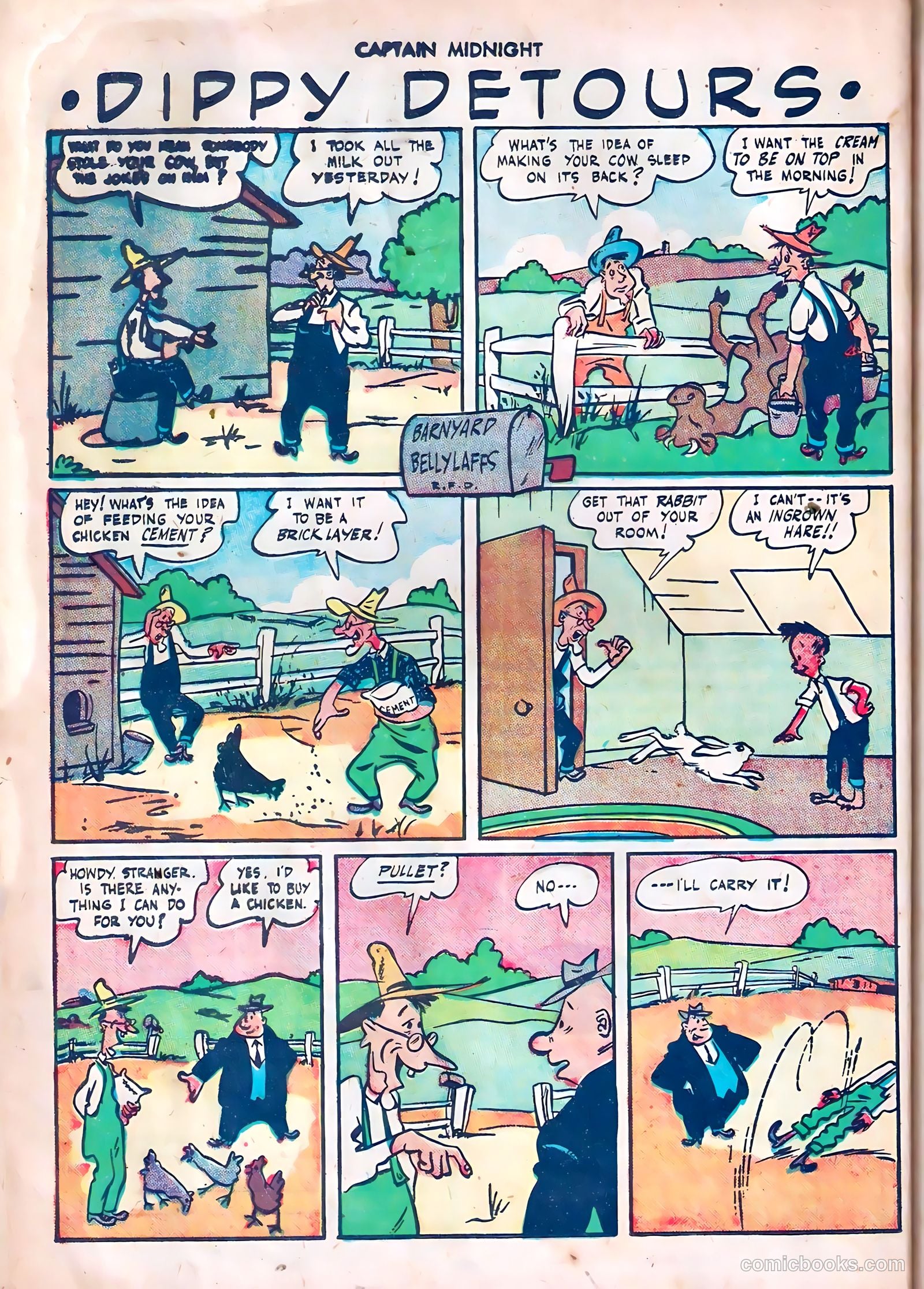 Captain Midnight #59 — page 22 of 36