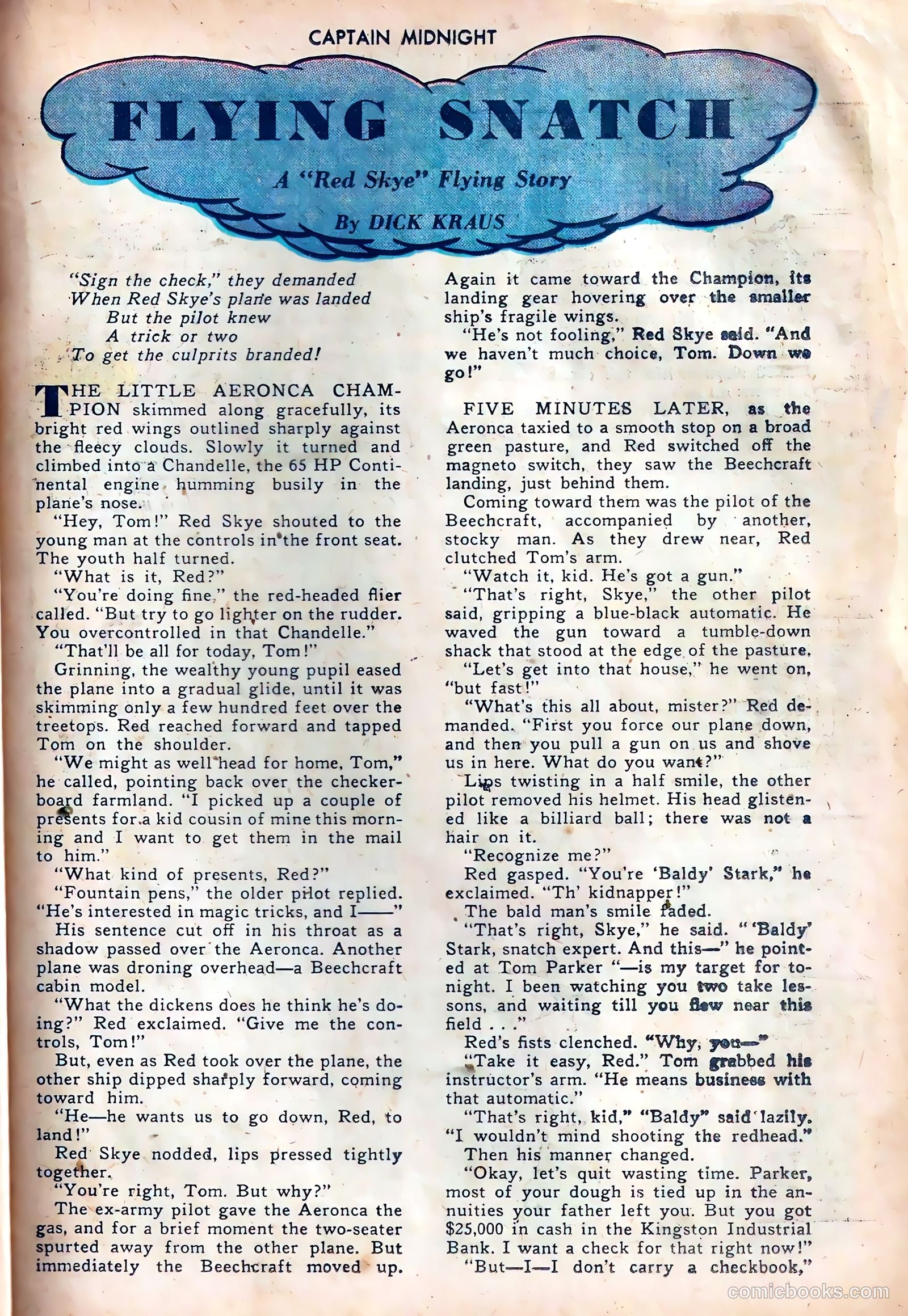 Captain Midnight #59 — page 23 of 36