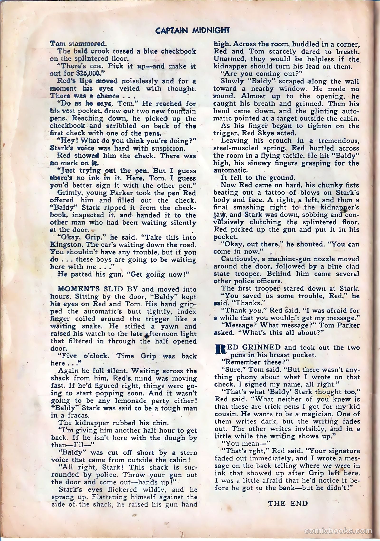 Captain Midnight #59 — page 24 of 36