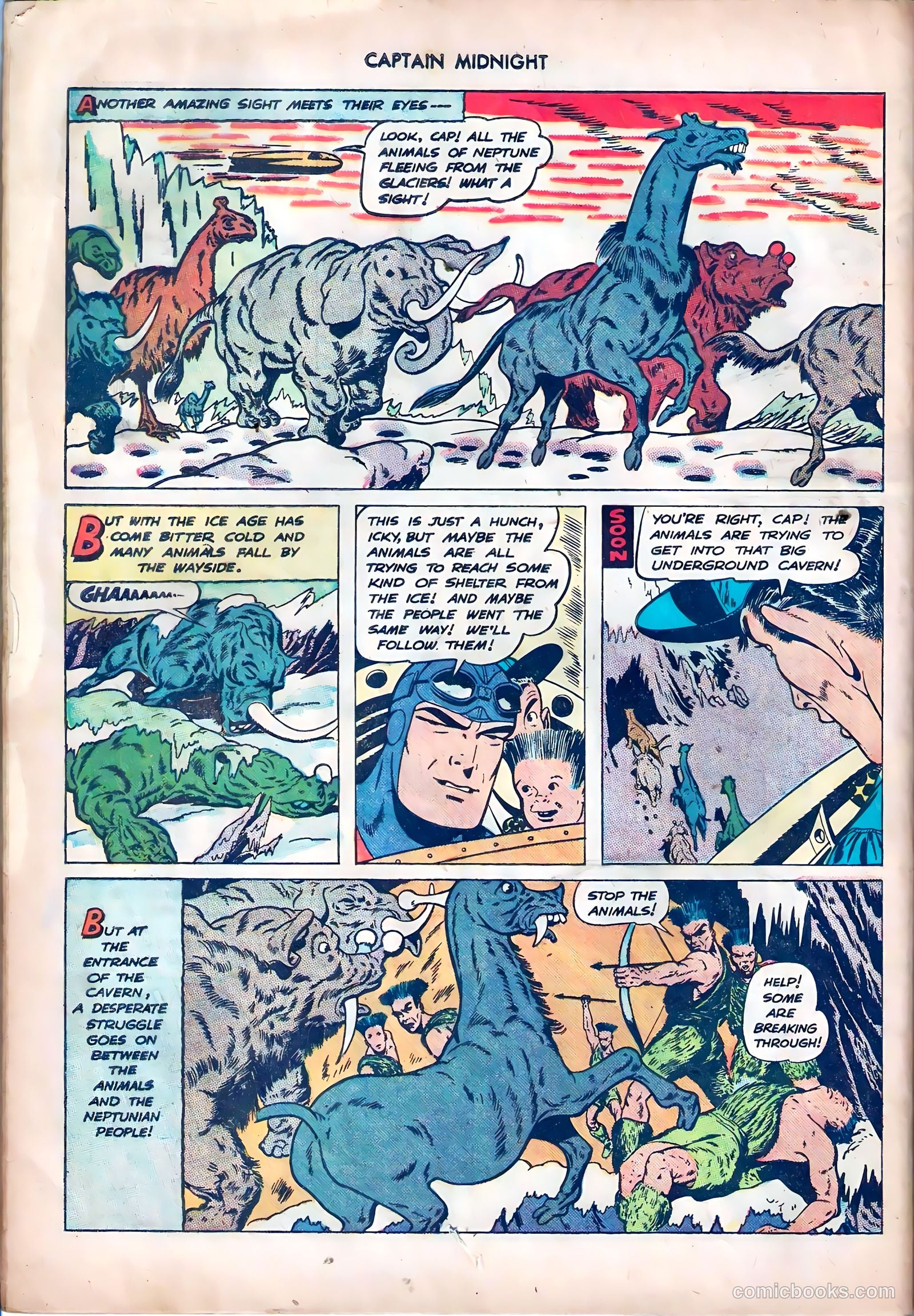 Captain Midnight #59 — page 28 of 36
