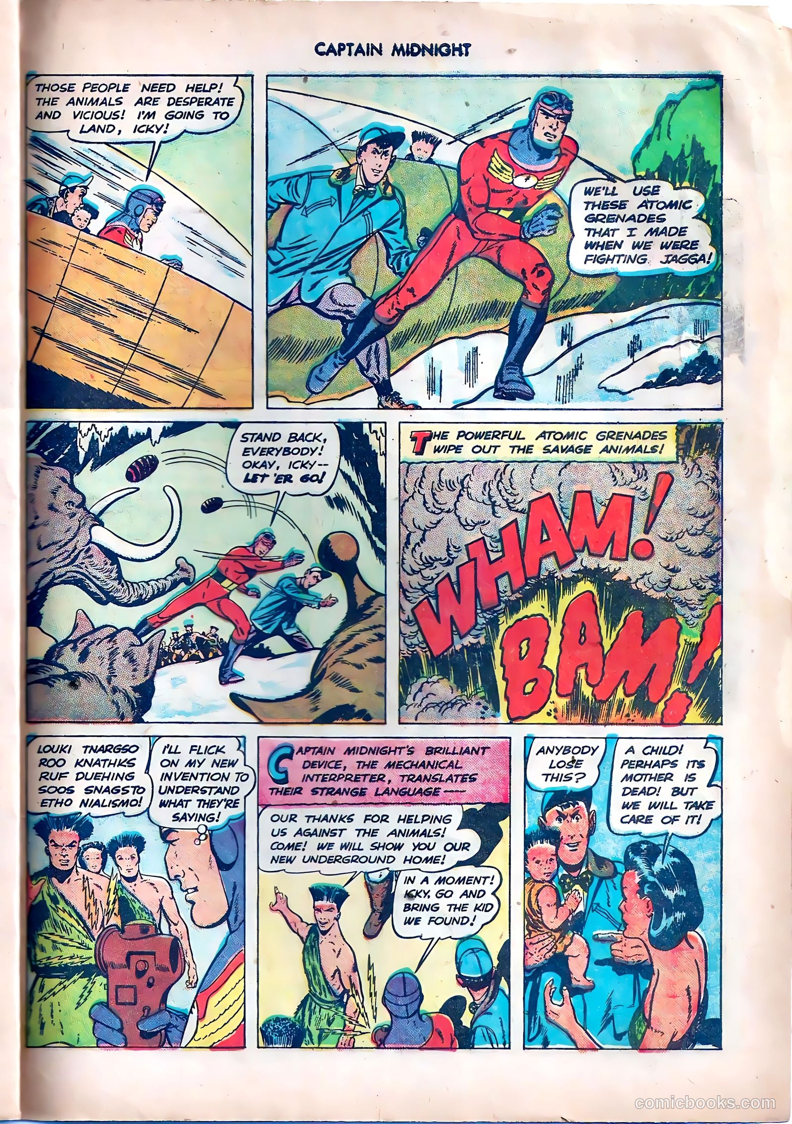 Captain Midnight #59 — page 29 of 36