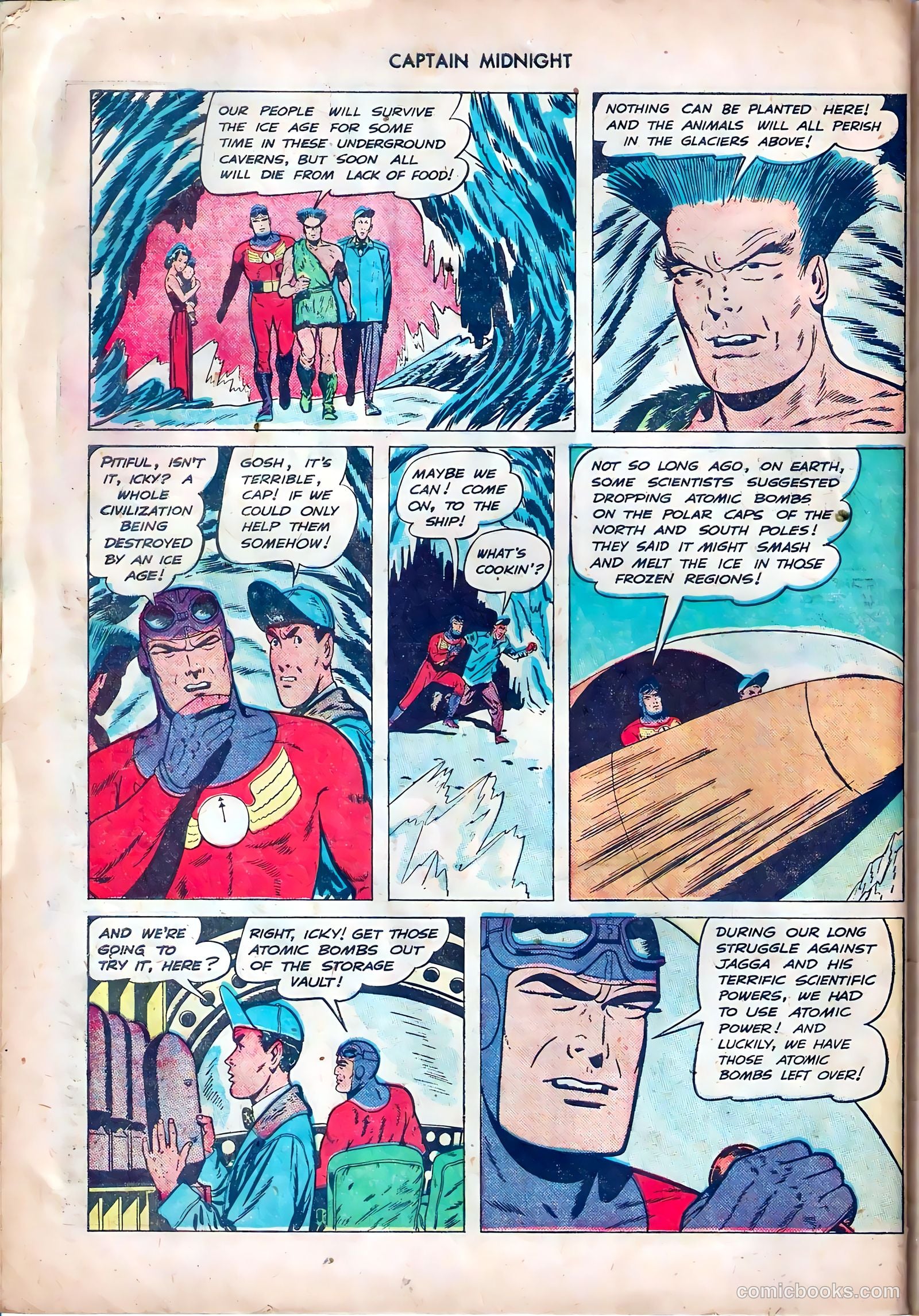 Captain Midnight #59 — page 30 of 36