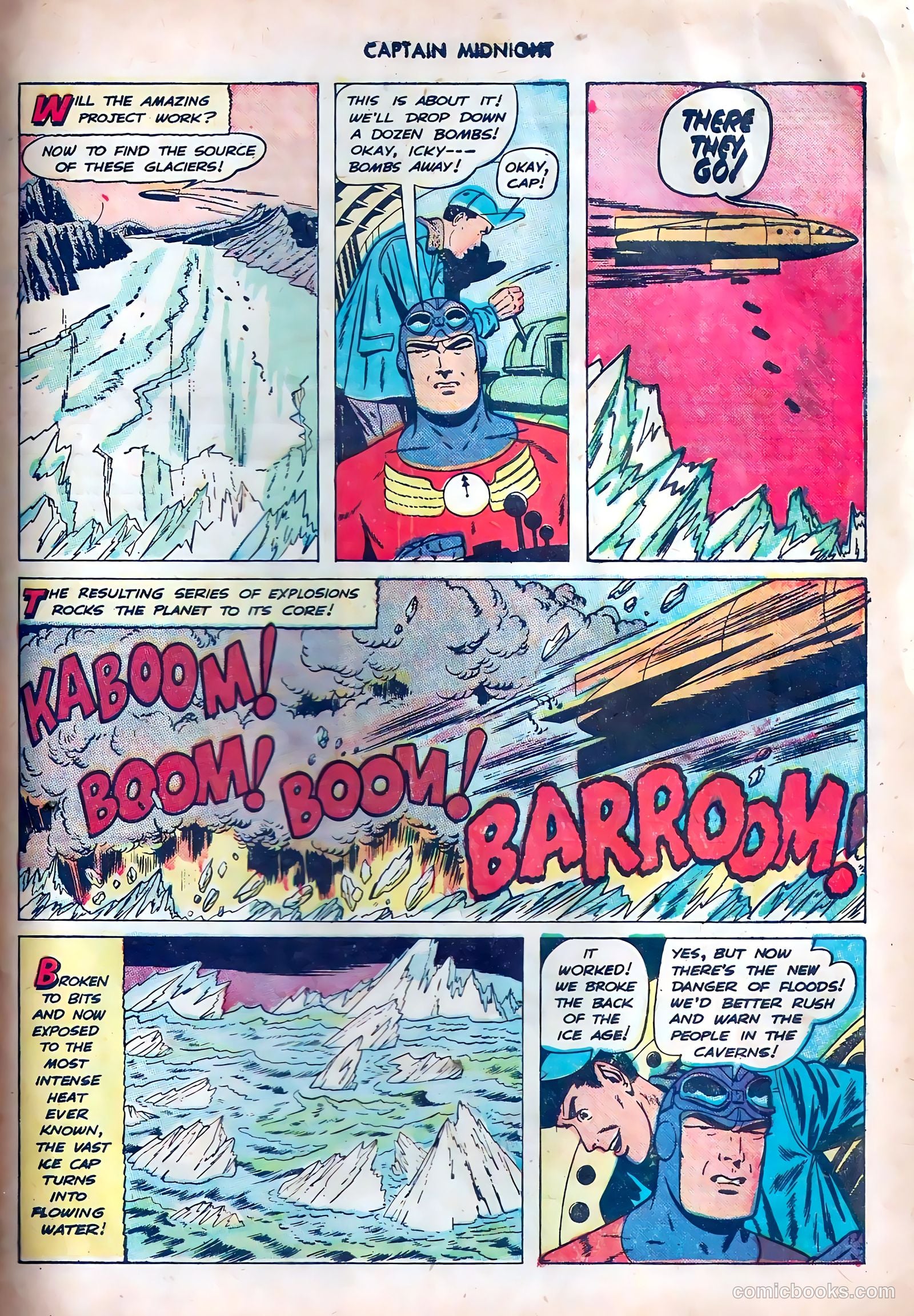 Captain Midnight #59 — page 31 of 36