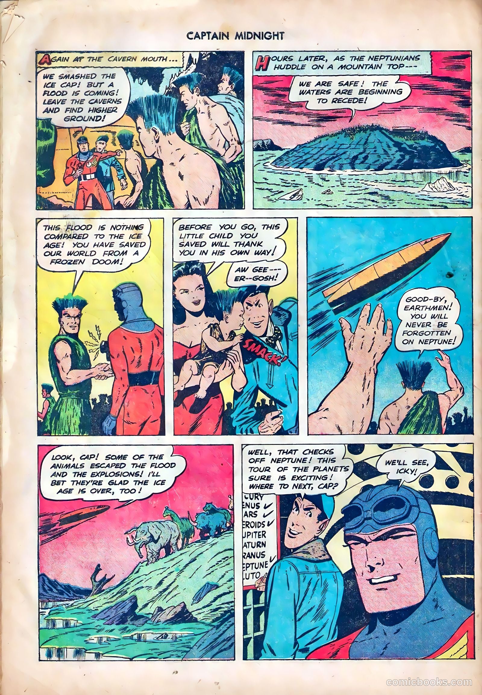 Captain Midnight #59 — page 32 of 36