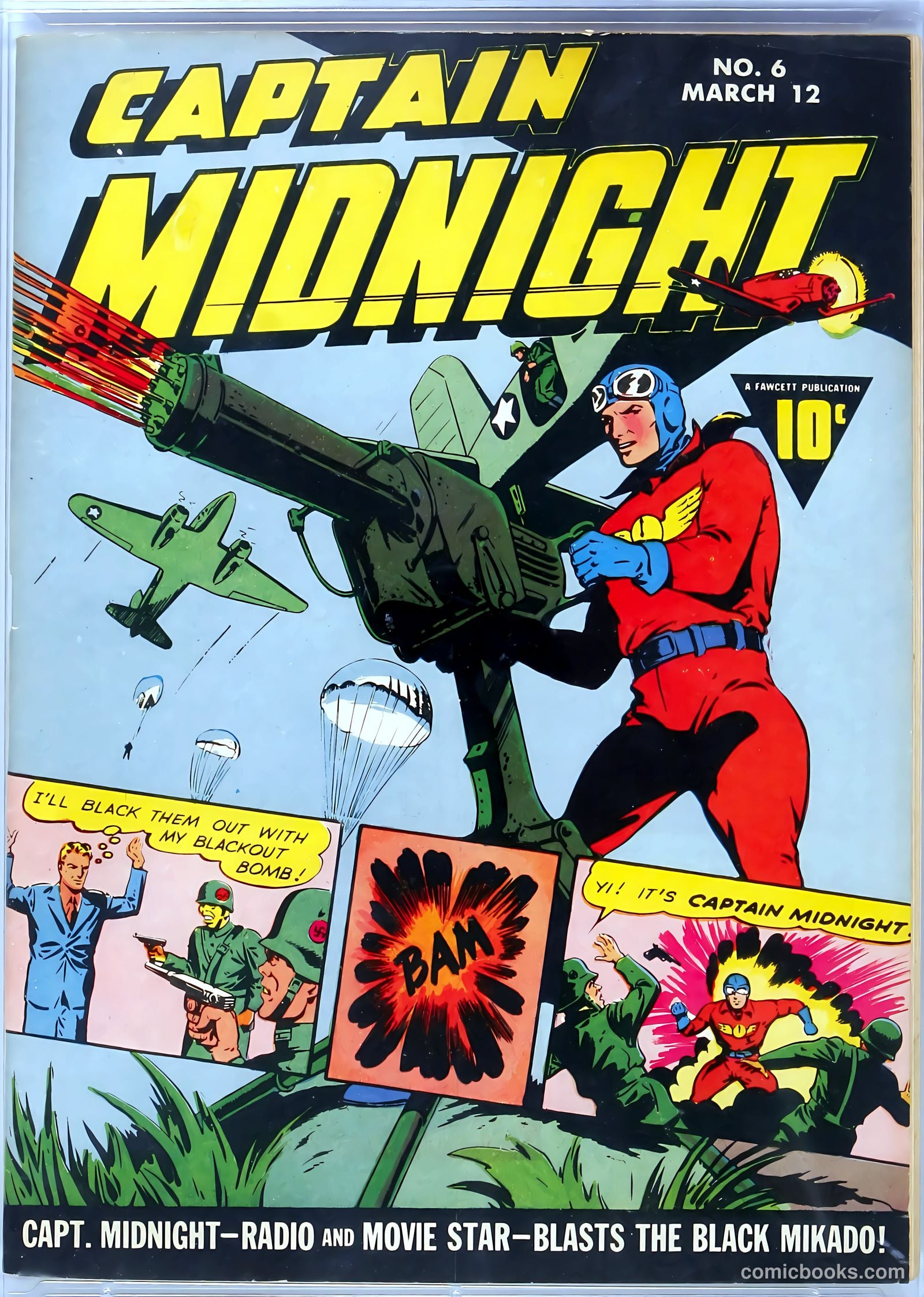 Captain Midnight #6 — page 1 of 68