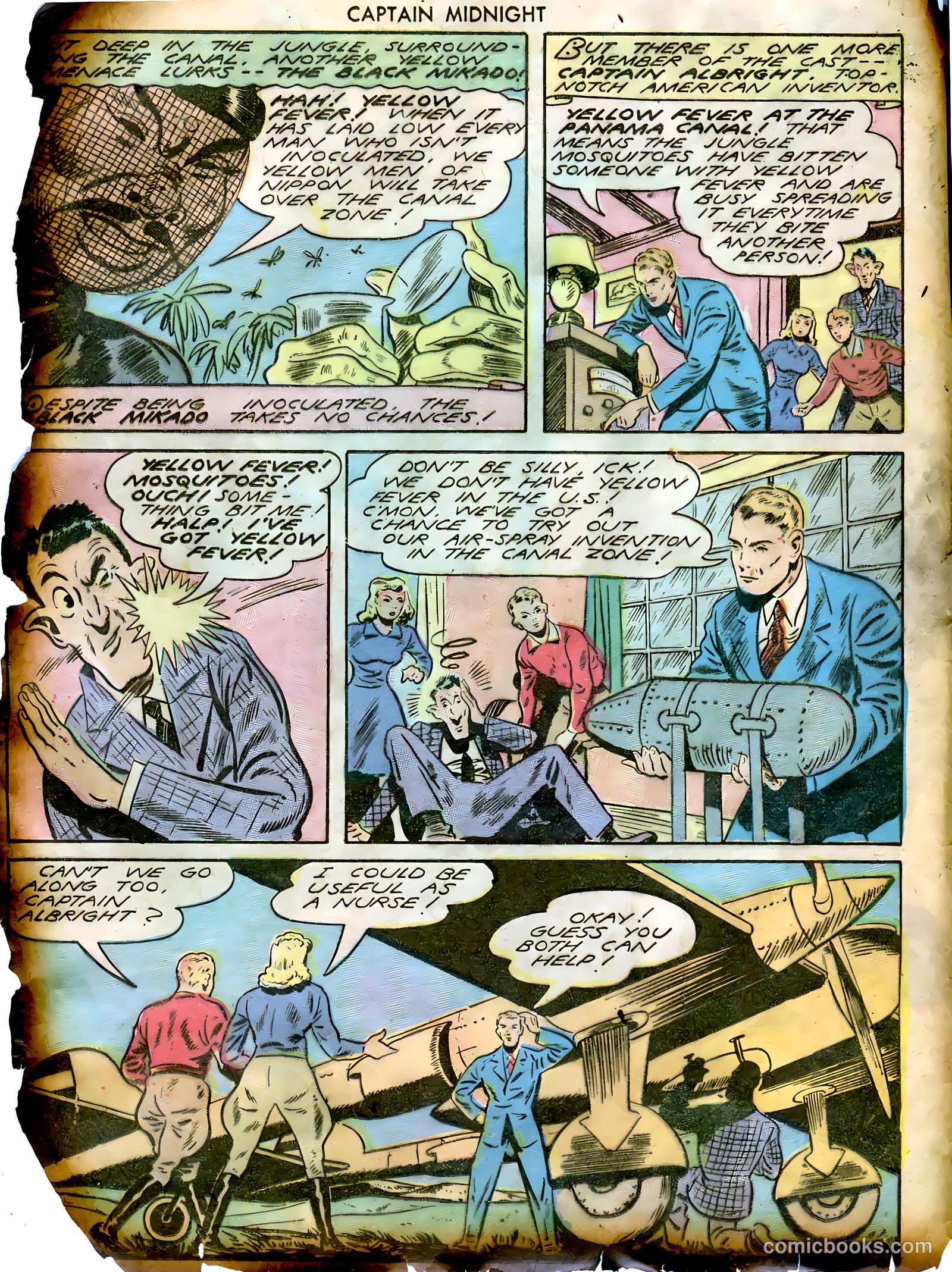 Captain Midnight #6 — page 6 of 68