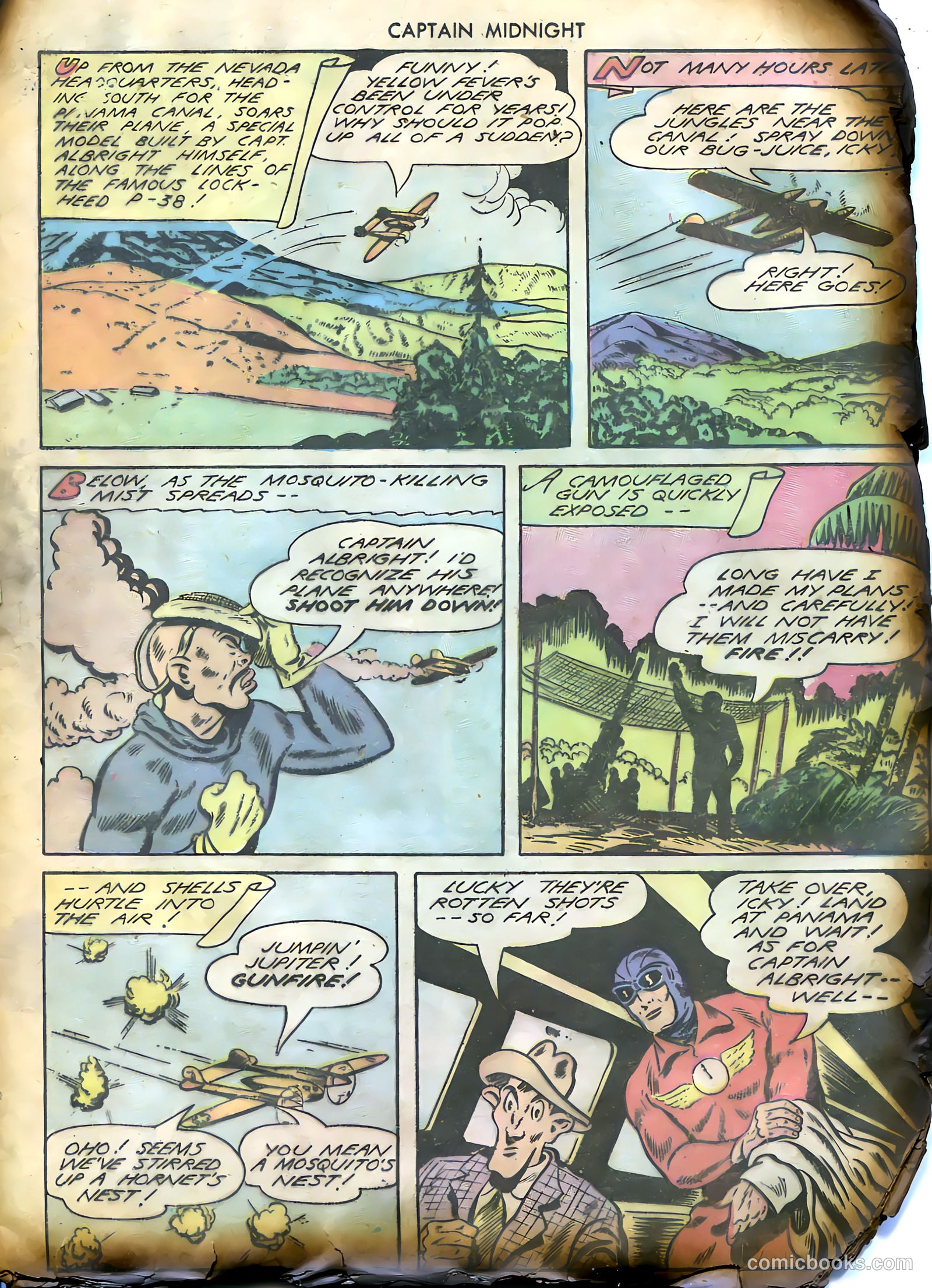 Captain Midnight #6 — page 7 of 68