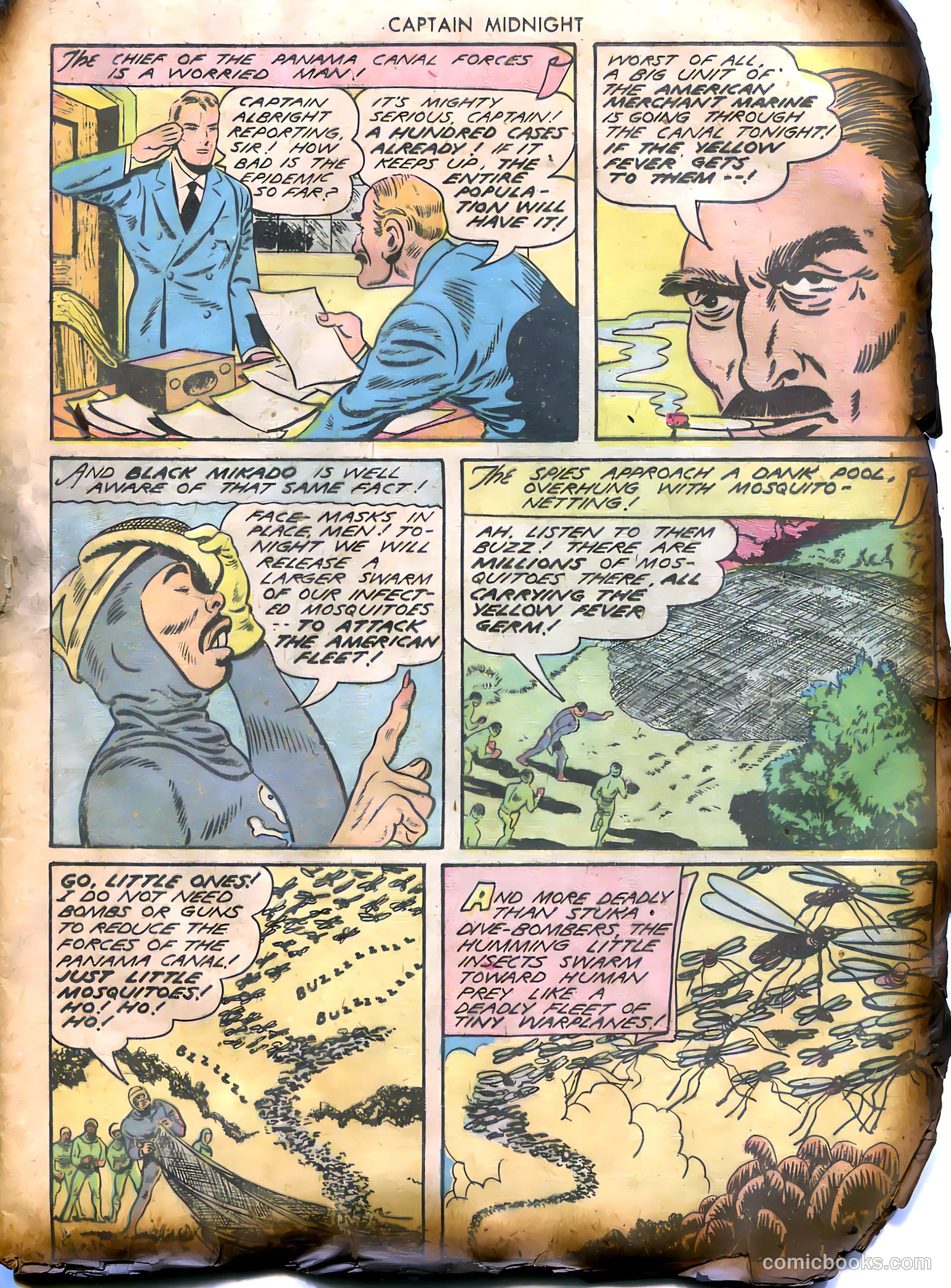 Captain Midnight #6 — page 11 of 68