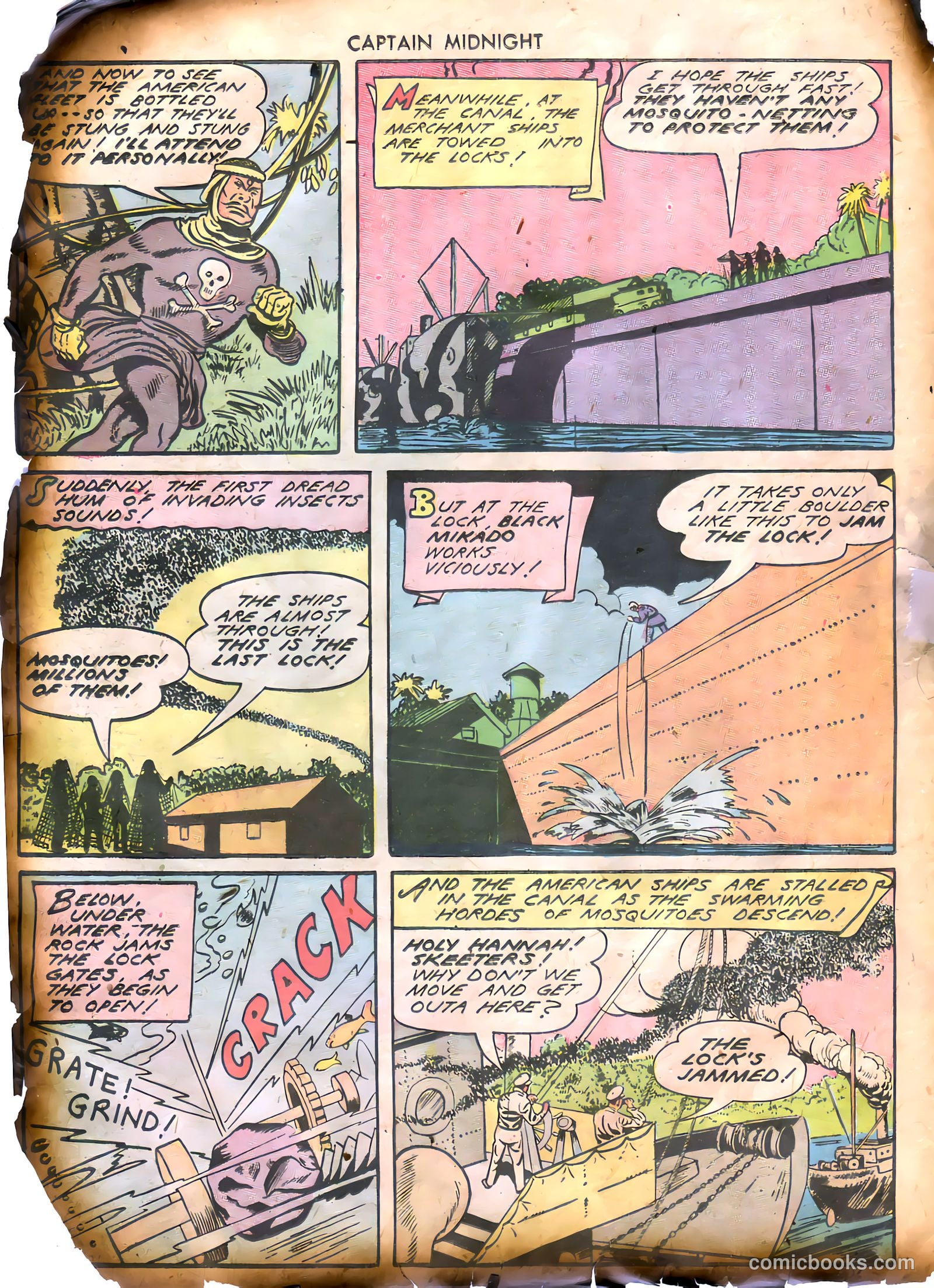 Captain Midnight #6 — page 12 of 68