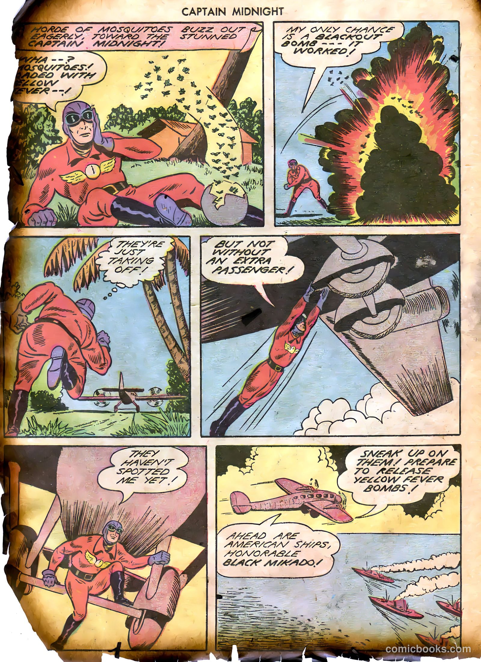 Captain Midnight #6 — page 16 of 68