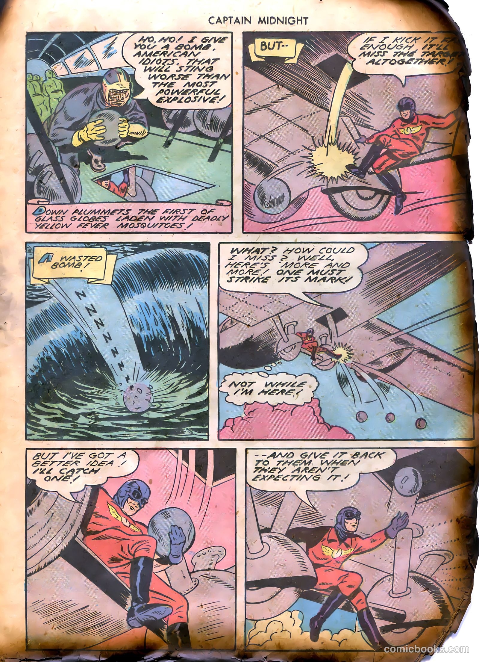 Captain Midnight #6 — page 17 of 68