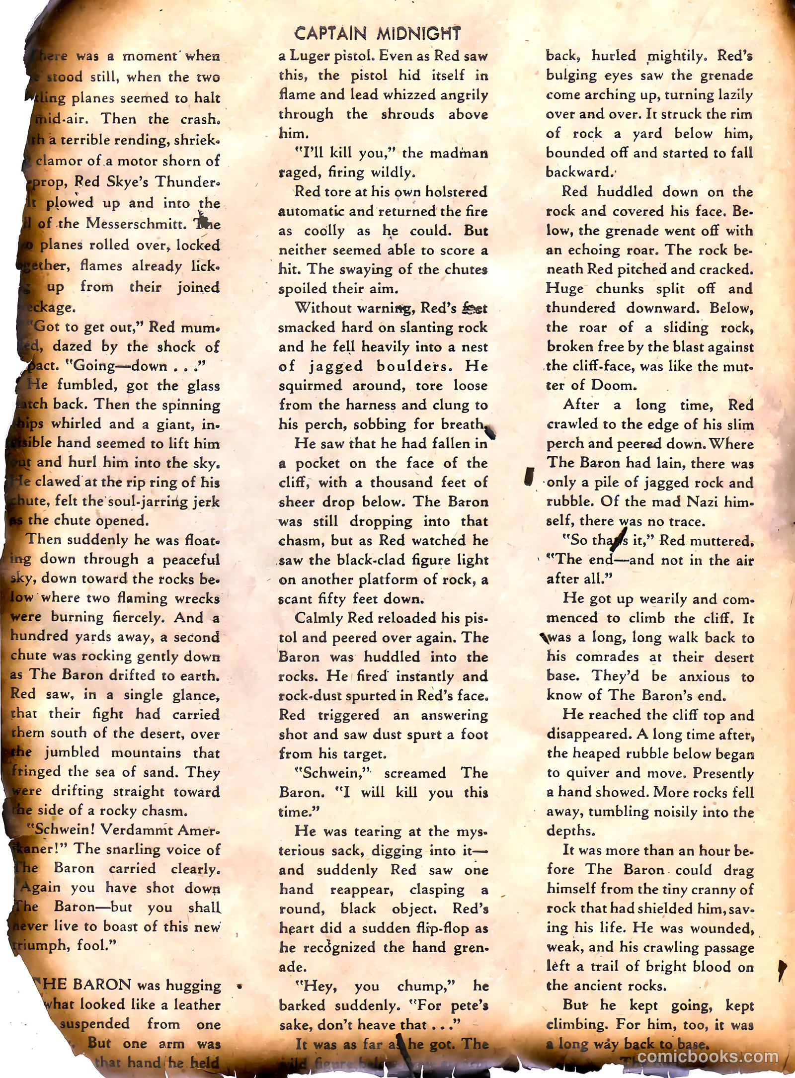 Captain Midnight #6 — page 22 of 68