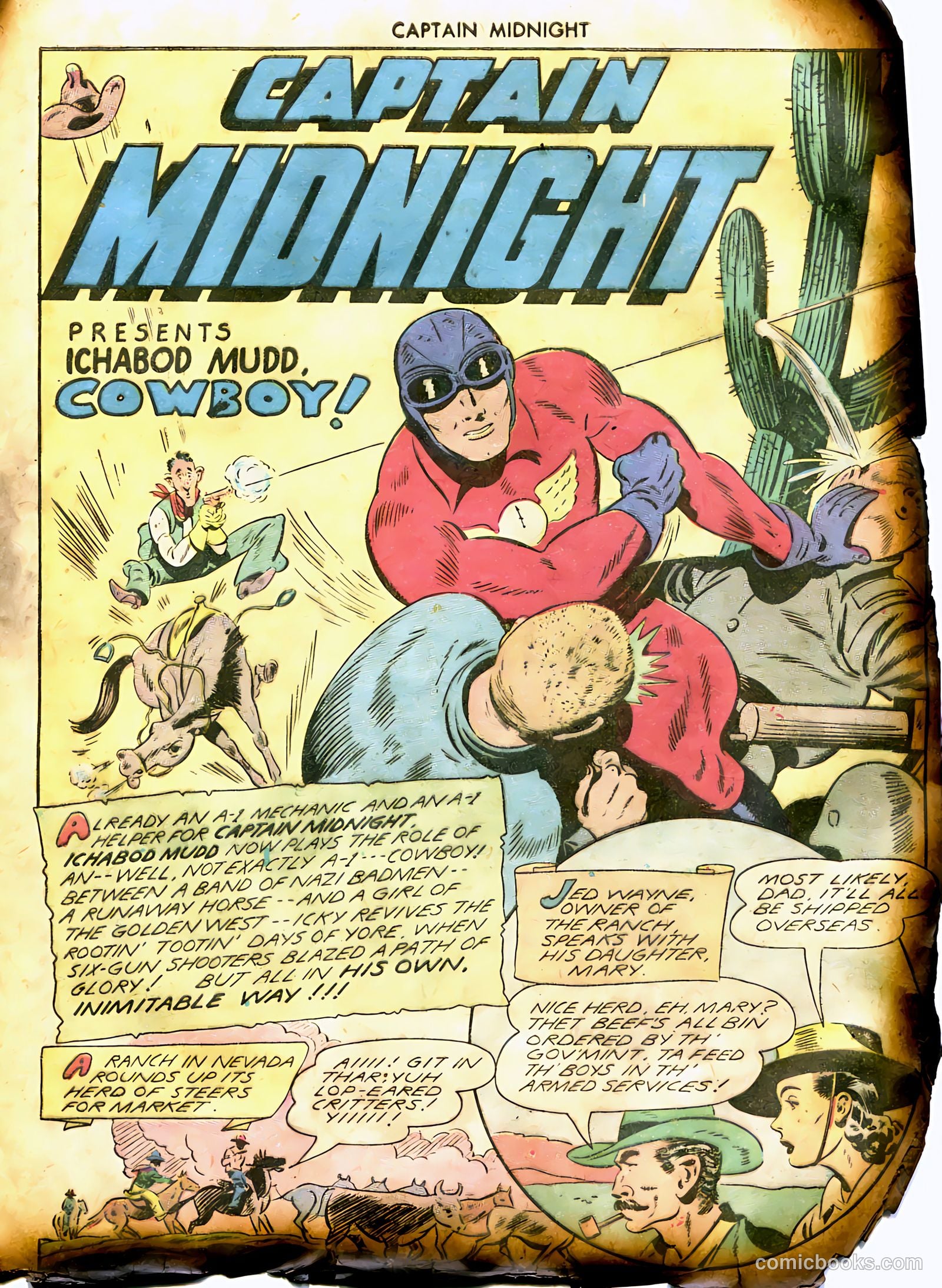 Captain Midnight #6 — page 23 of 68