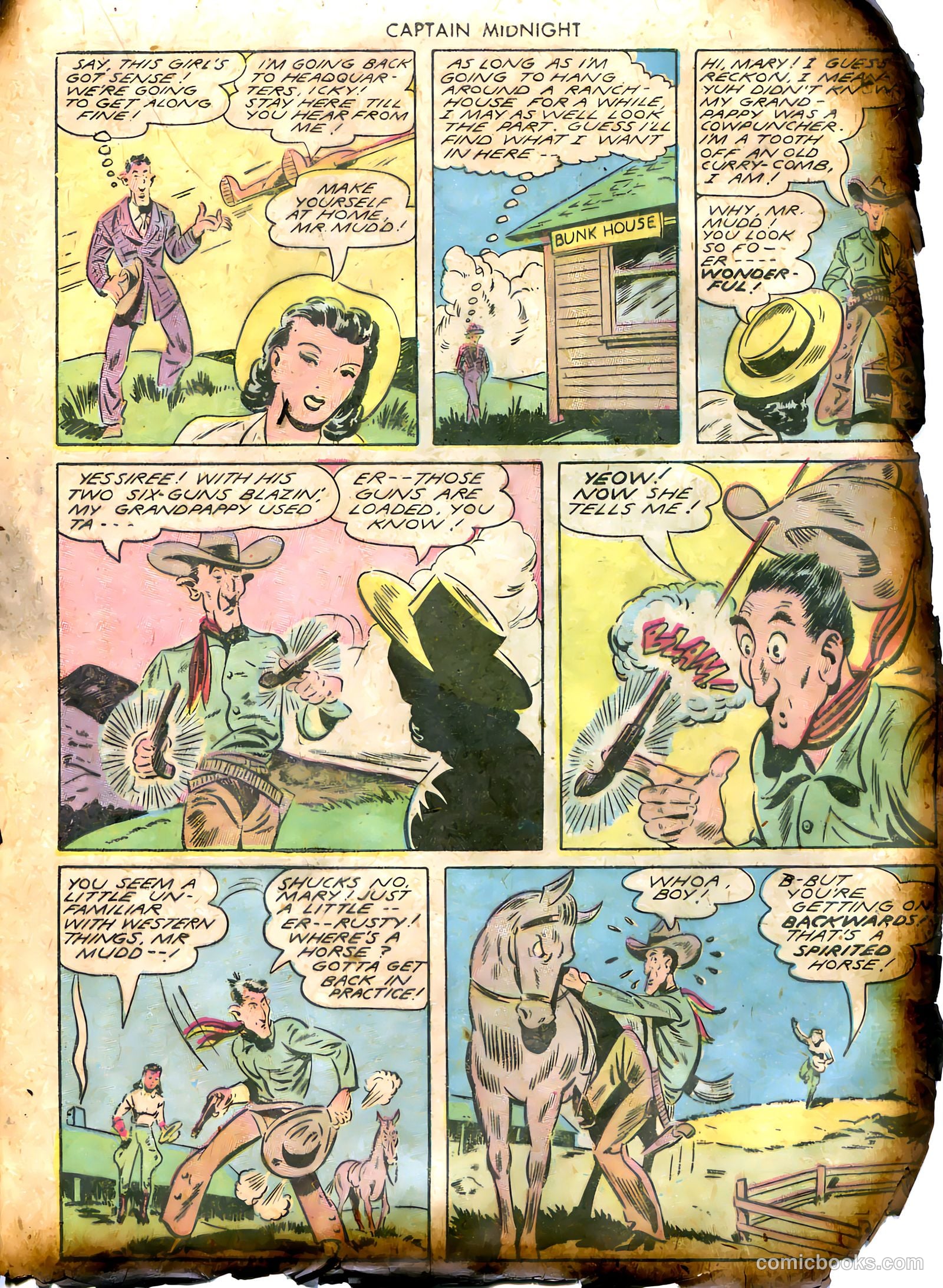 Captain Midnight #6 — page 27 of 68