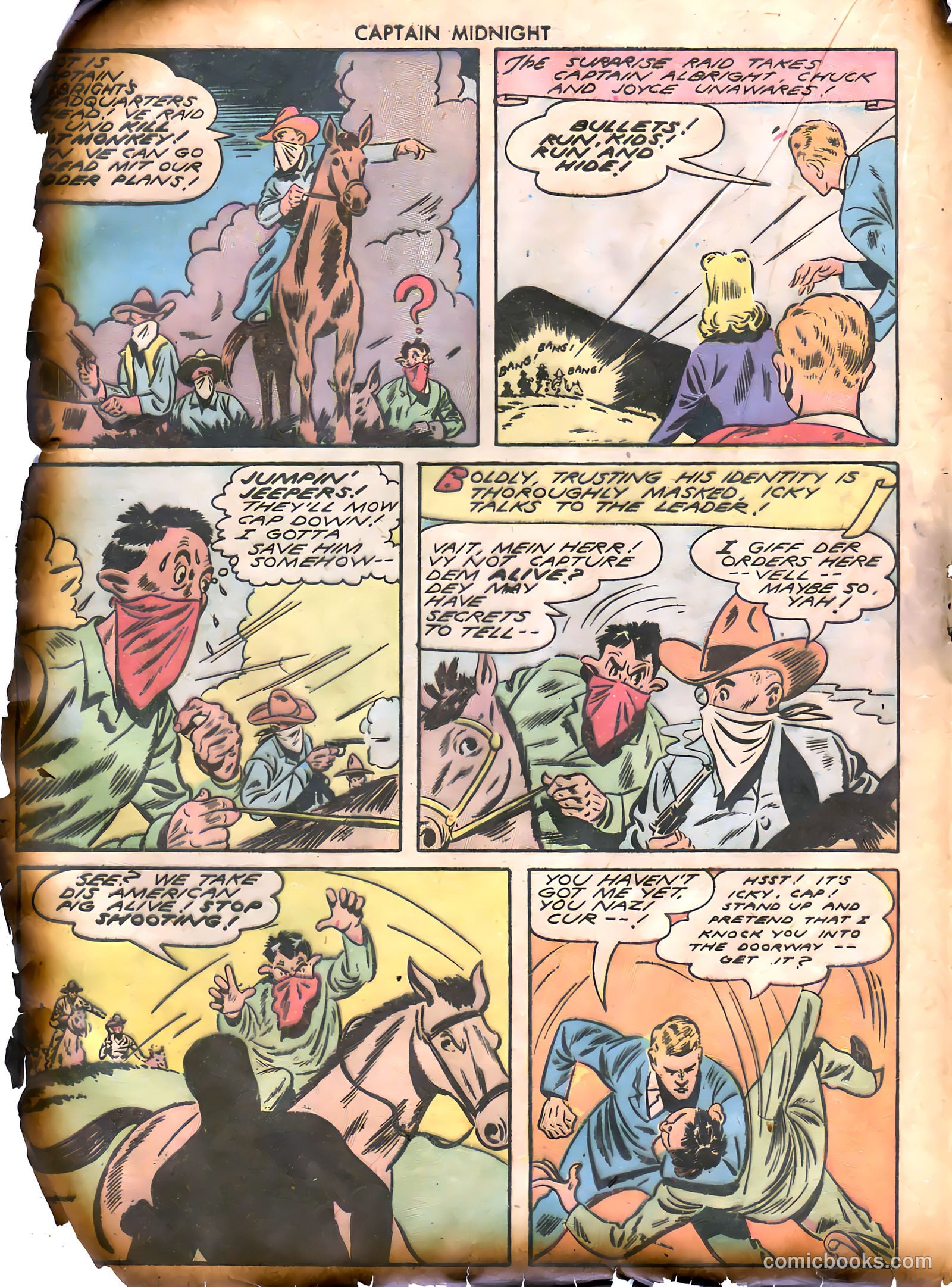 Captain Midnight #6 — page 30 of 68