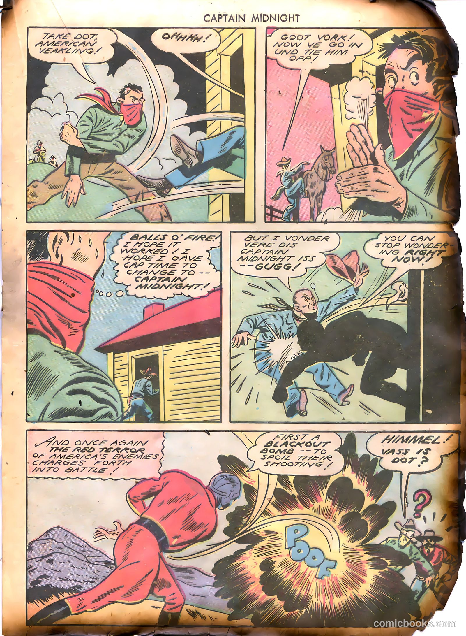 Captain Midnight #6 — page 31 of 68
