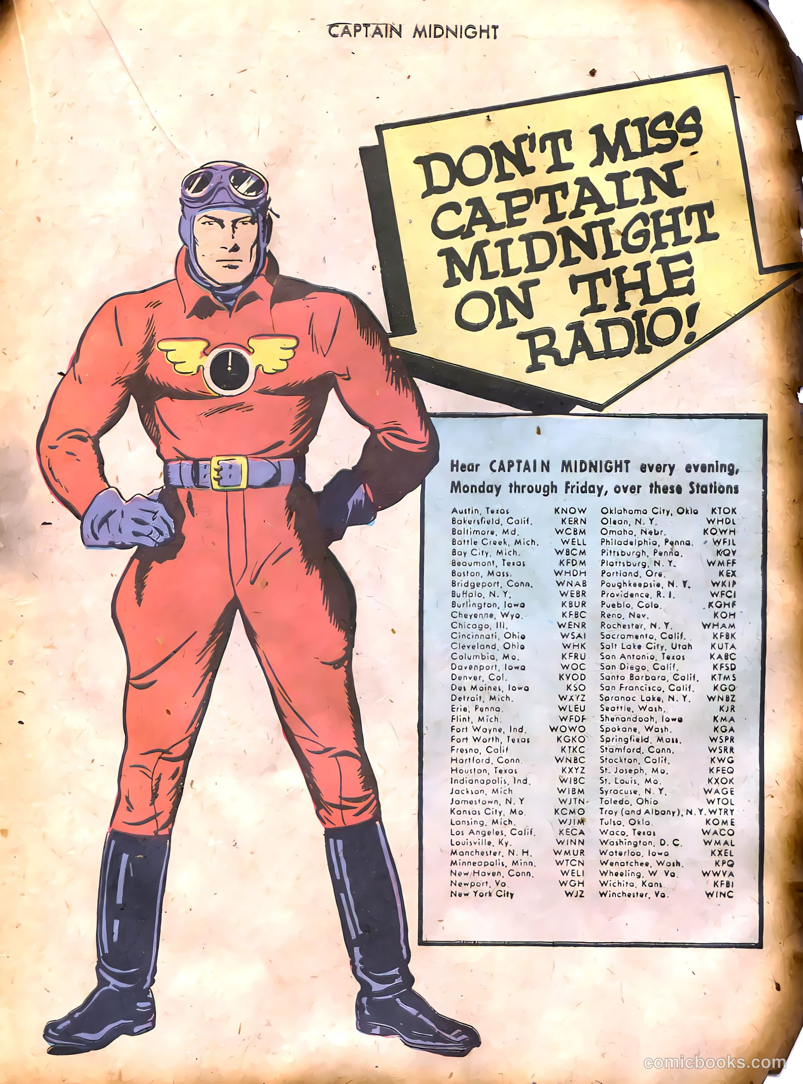 Captain Midnight #6 — page 33 of 68