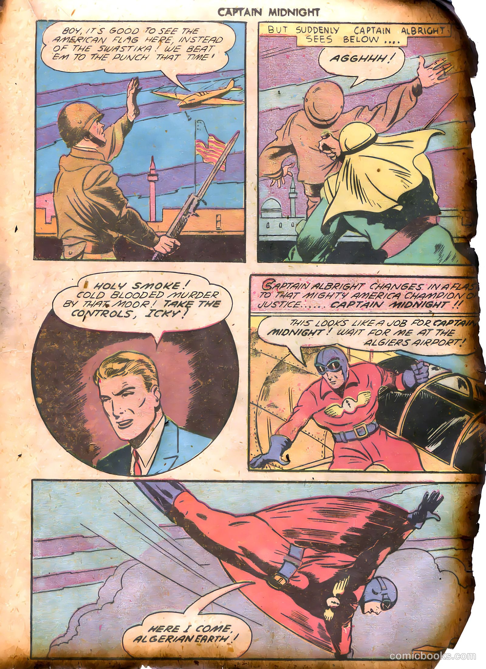 Captain Midnight #6 — page 35 of 68