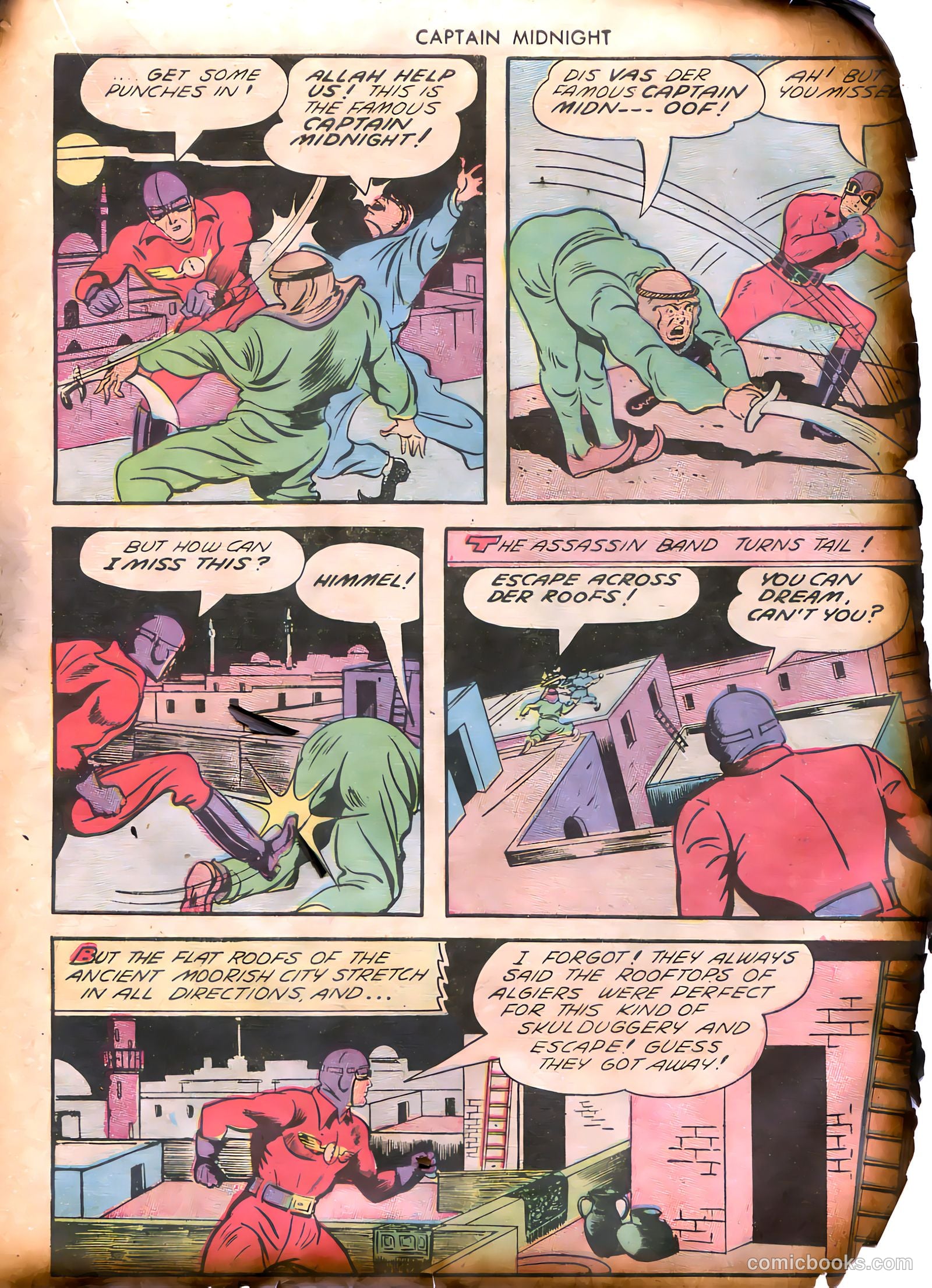 Captain Midnight #6 — page 37 of 68
