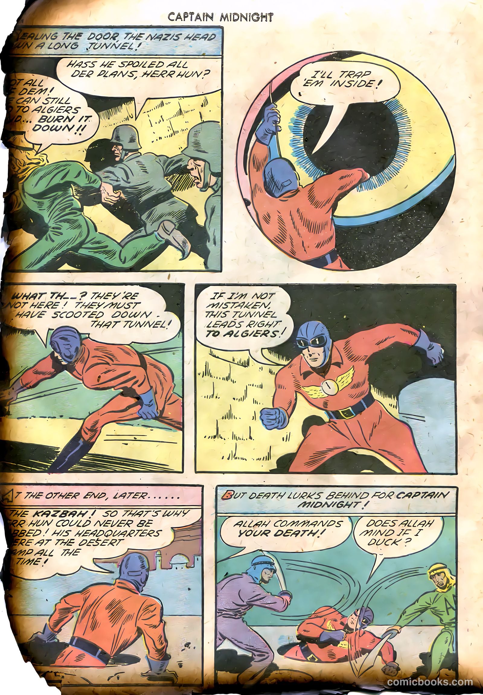 Captain Midnight #6 — page 44 of 68
