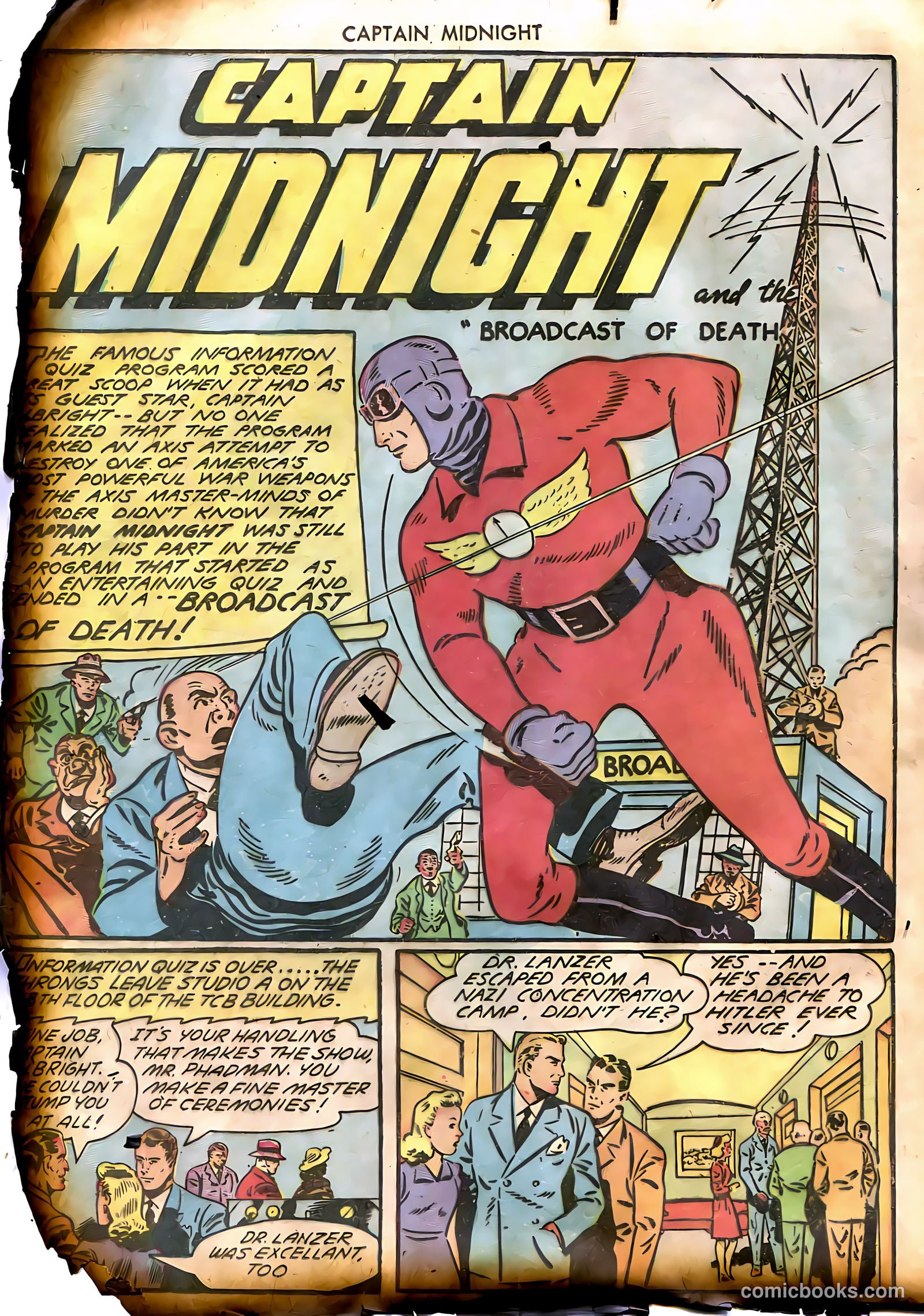 Captain Midnight #6 — page 54 of 68