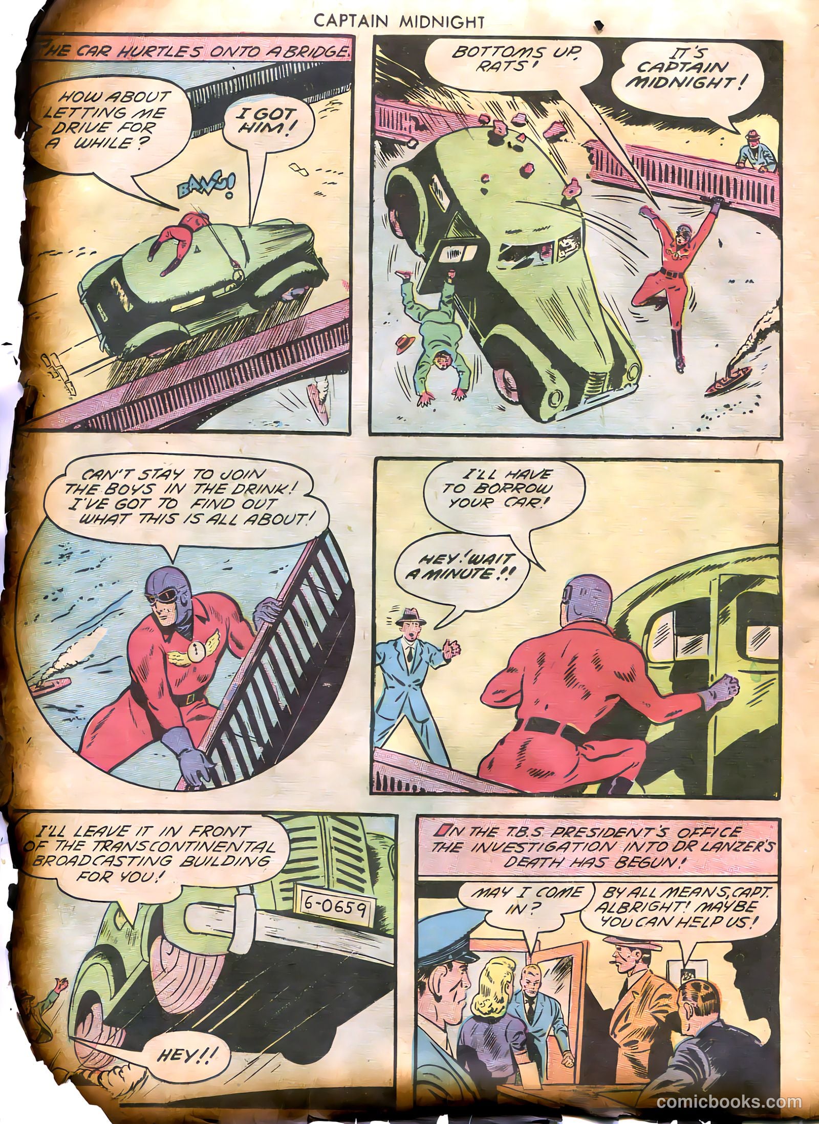Captain Midnight #6 — page 56 of 68