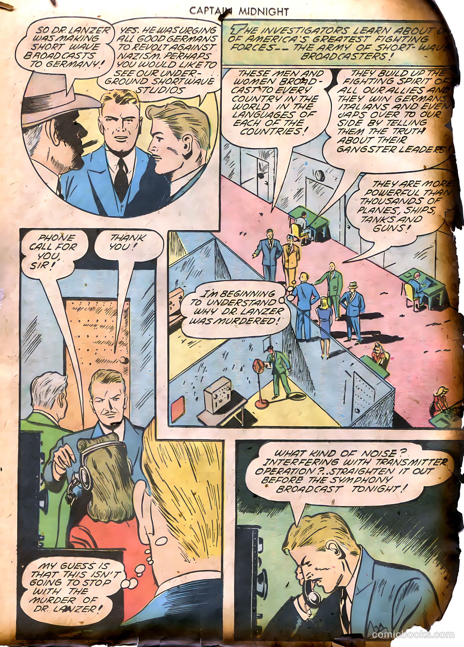 Captain Midnight #6 — page 57 of 68