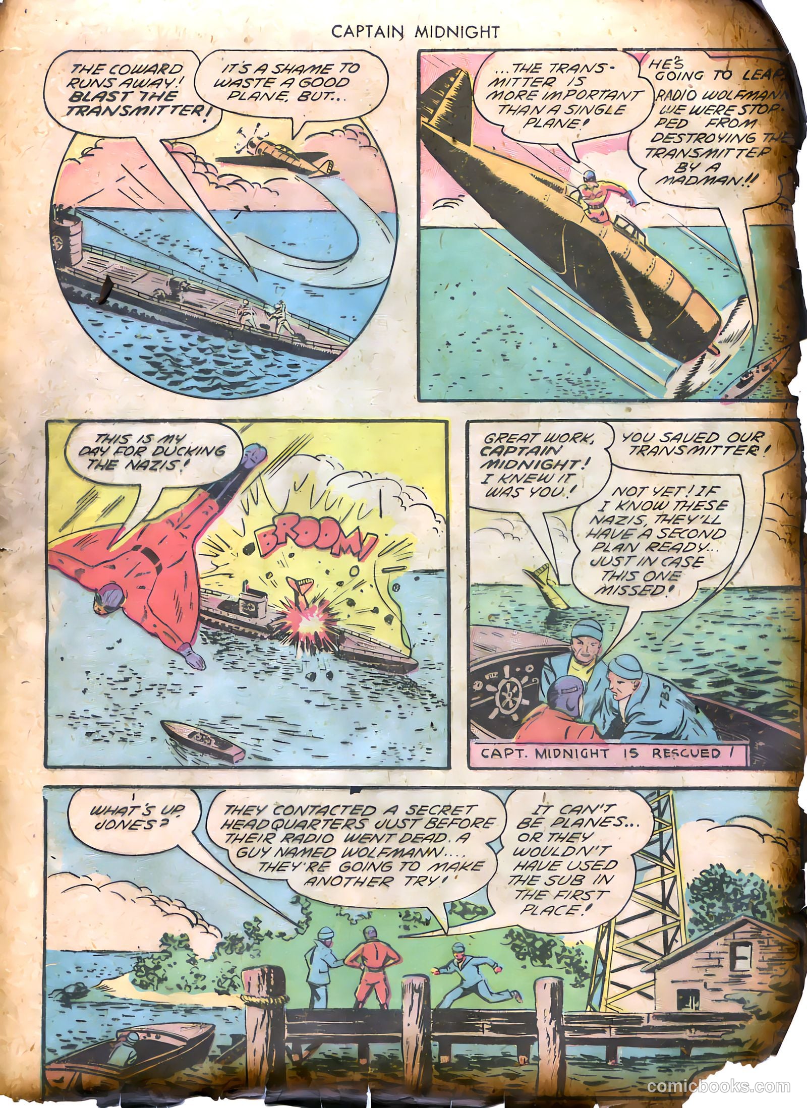Captain Midnight #6 — page 59 of 68