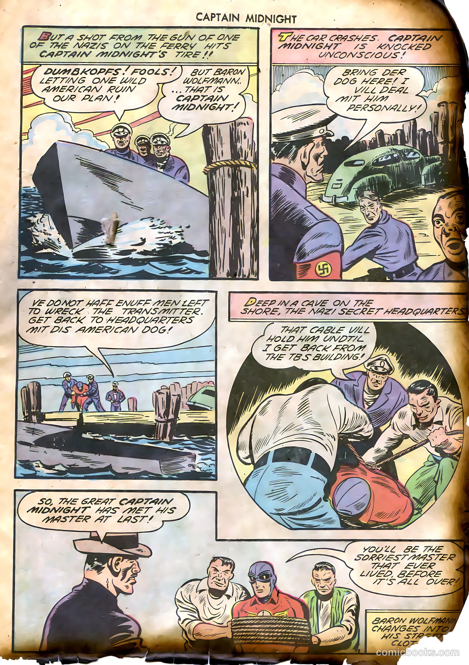 Captain Midnight #6 — page 61 of 68