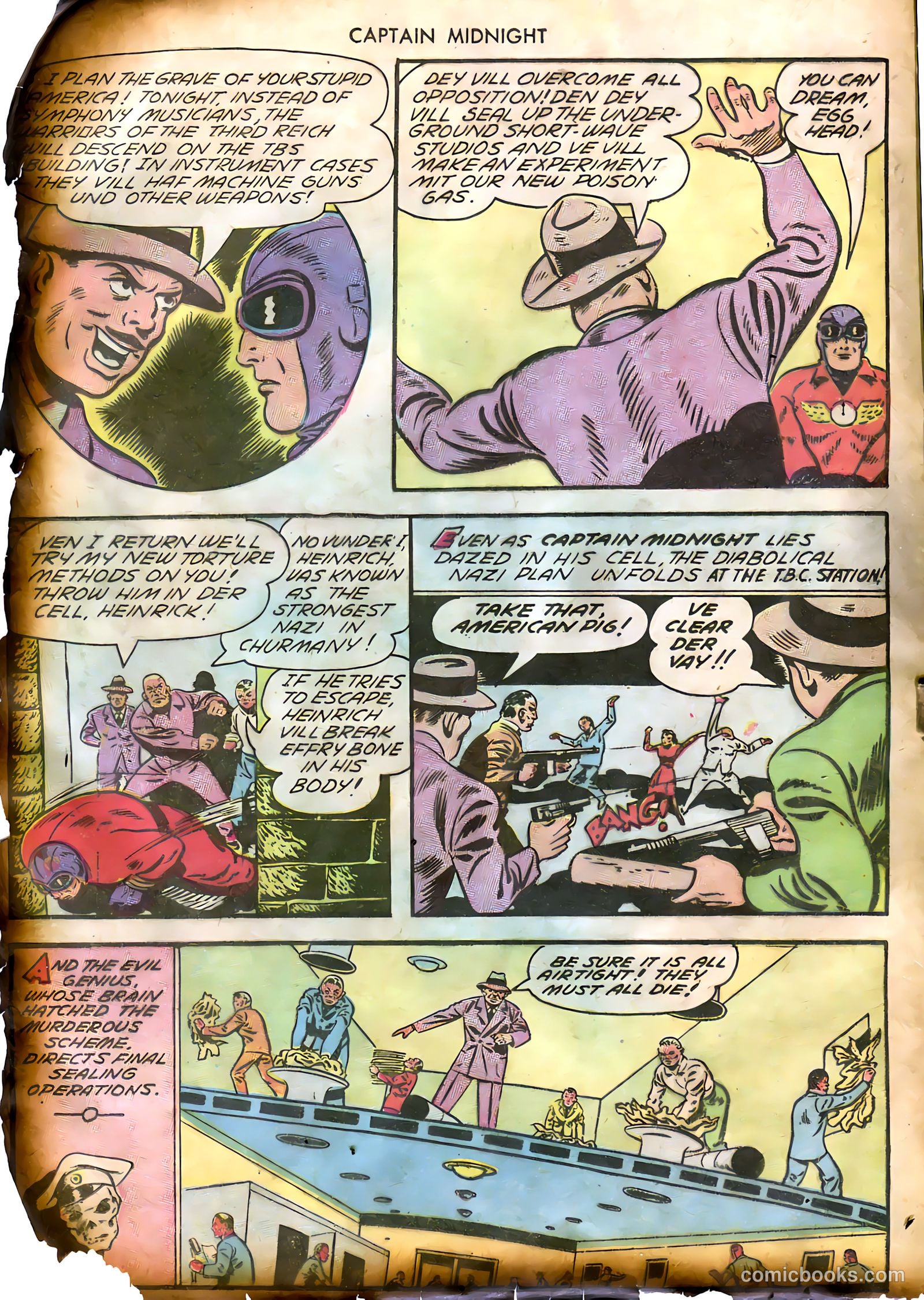 Captain Midnight #6 — page 62 of 68