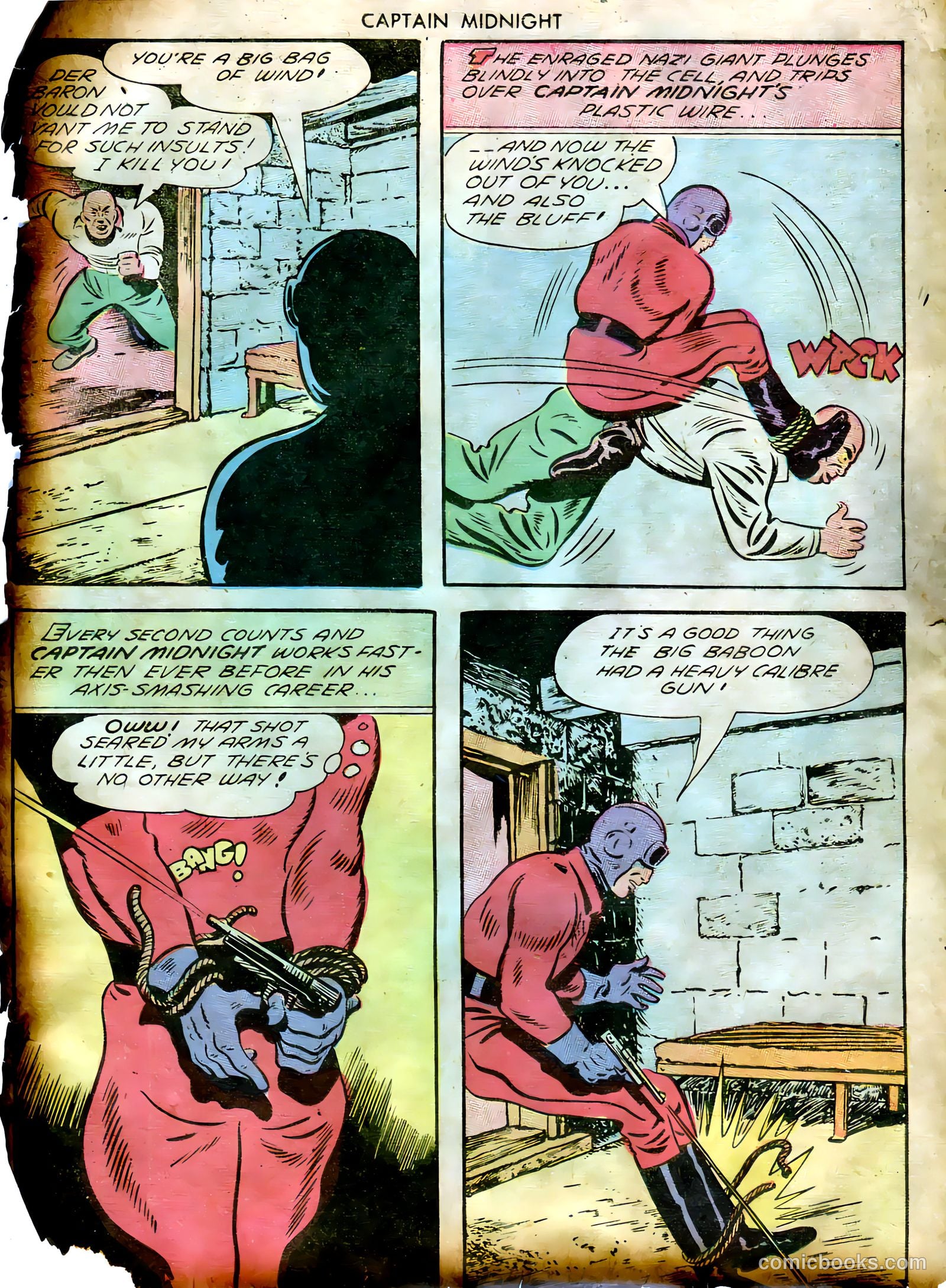 Captain Midnight #6 — page 64 of 68