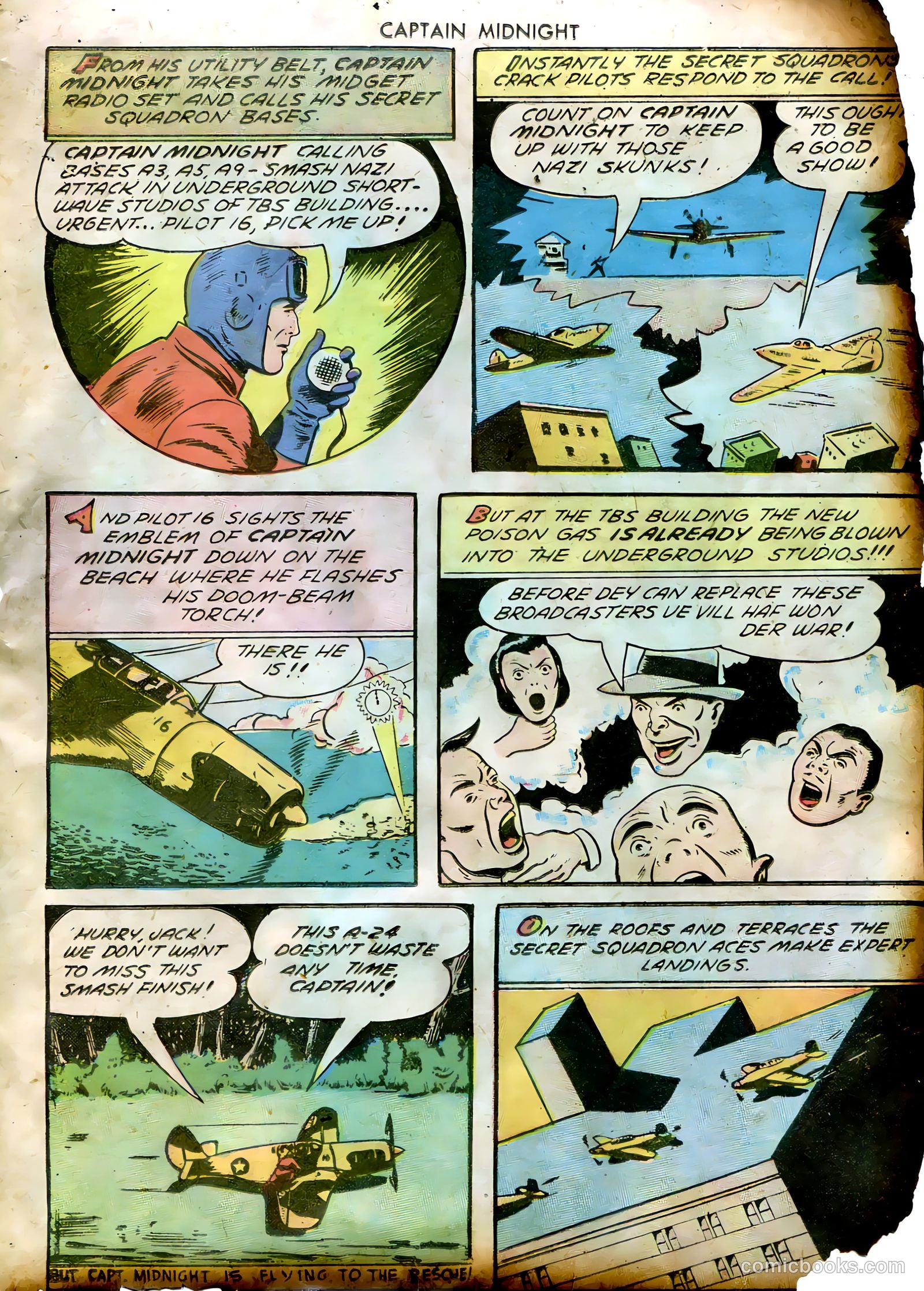 Captain Midnight #6 — page 65 of 68