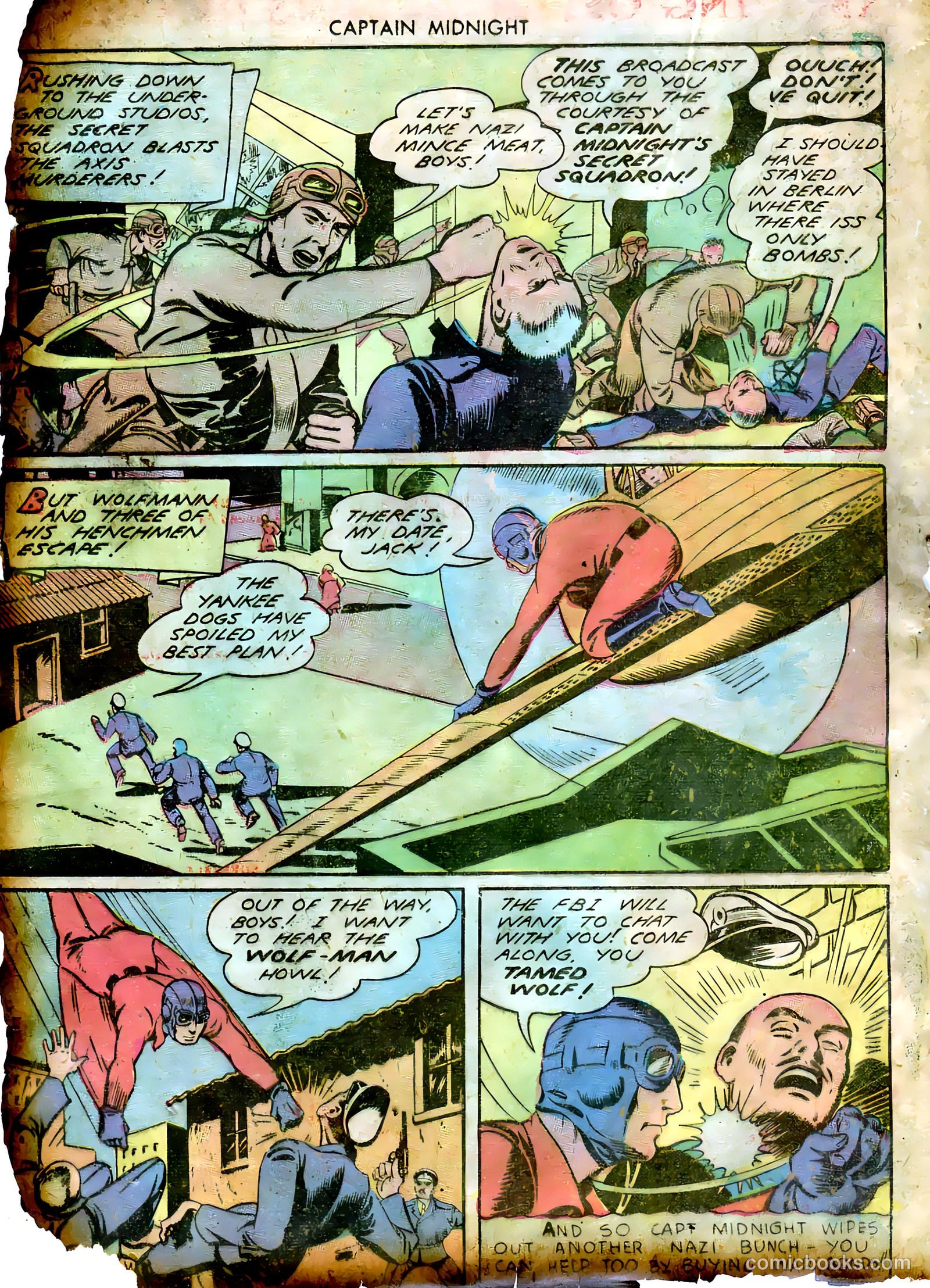 Captain Midnight #6 — page 66 of 68