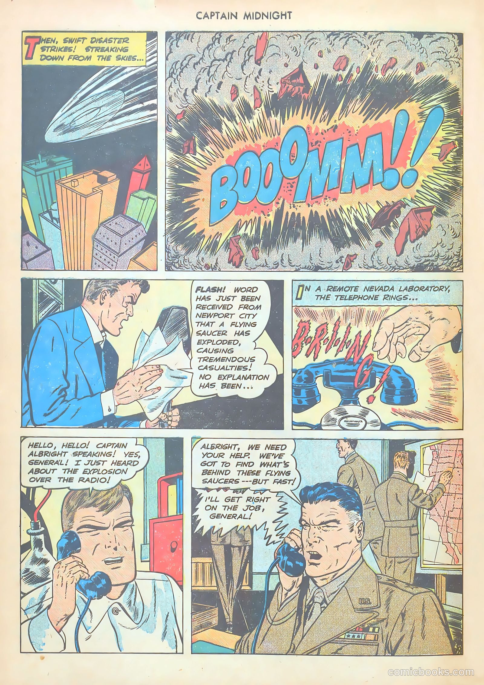 Captain Midnight #60 — page 4 of 36