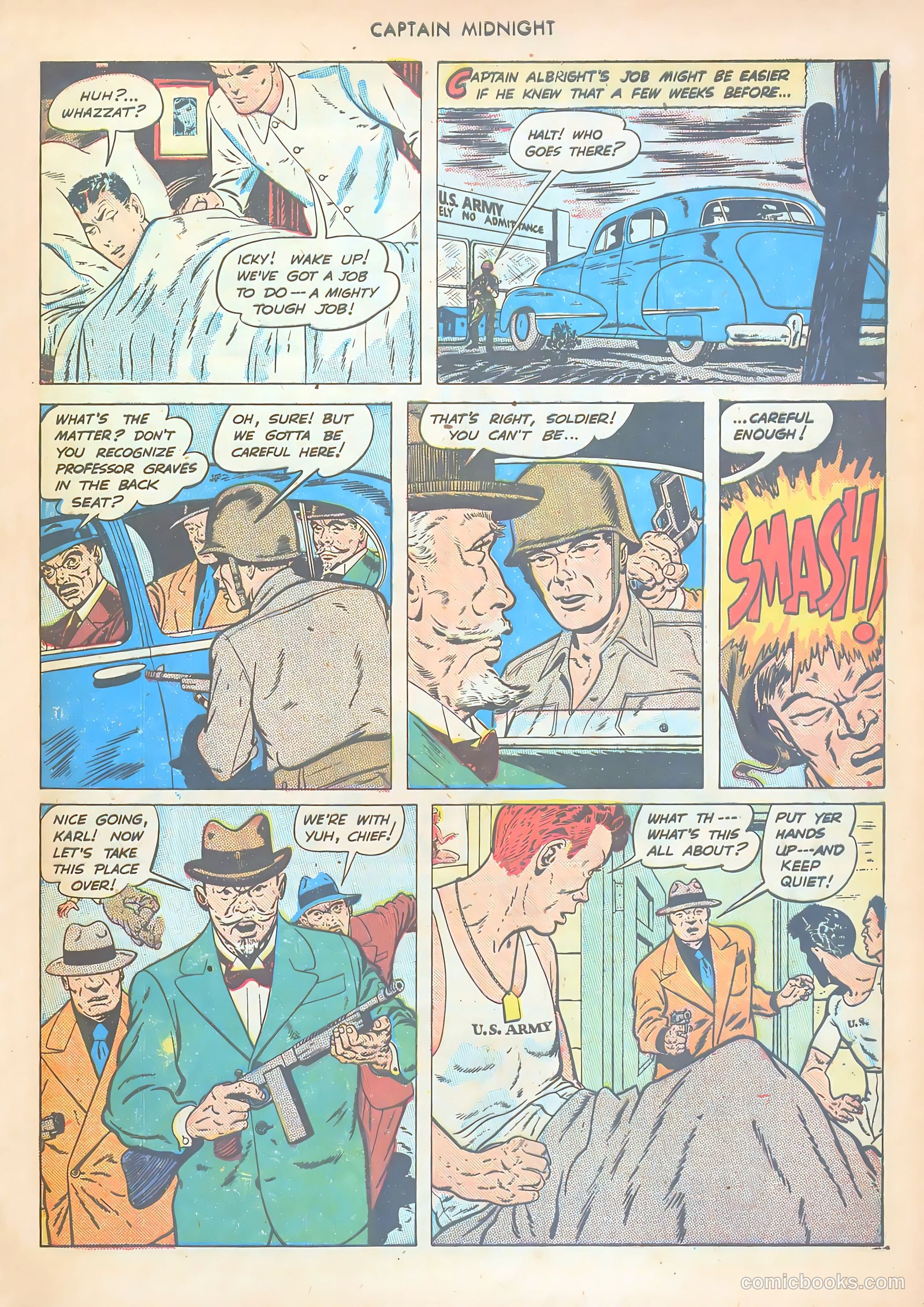 Captain Midnight #60 — page 5 of 36