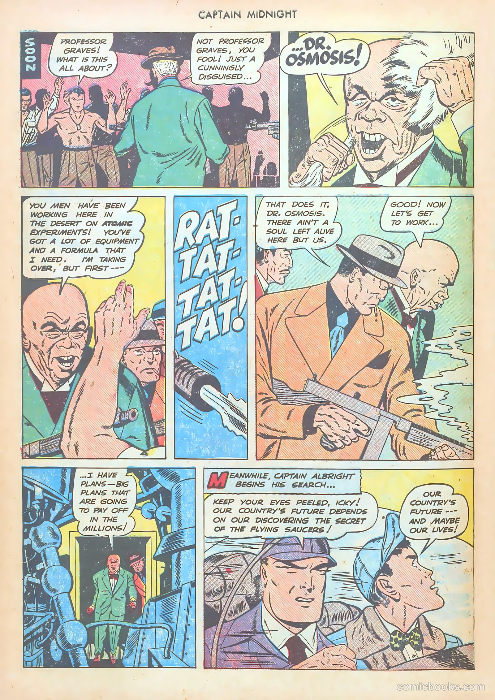 Captain Midnight #60 — page 6 of 36