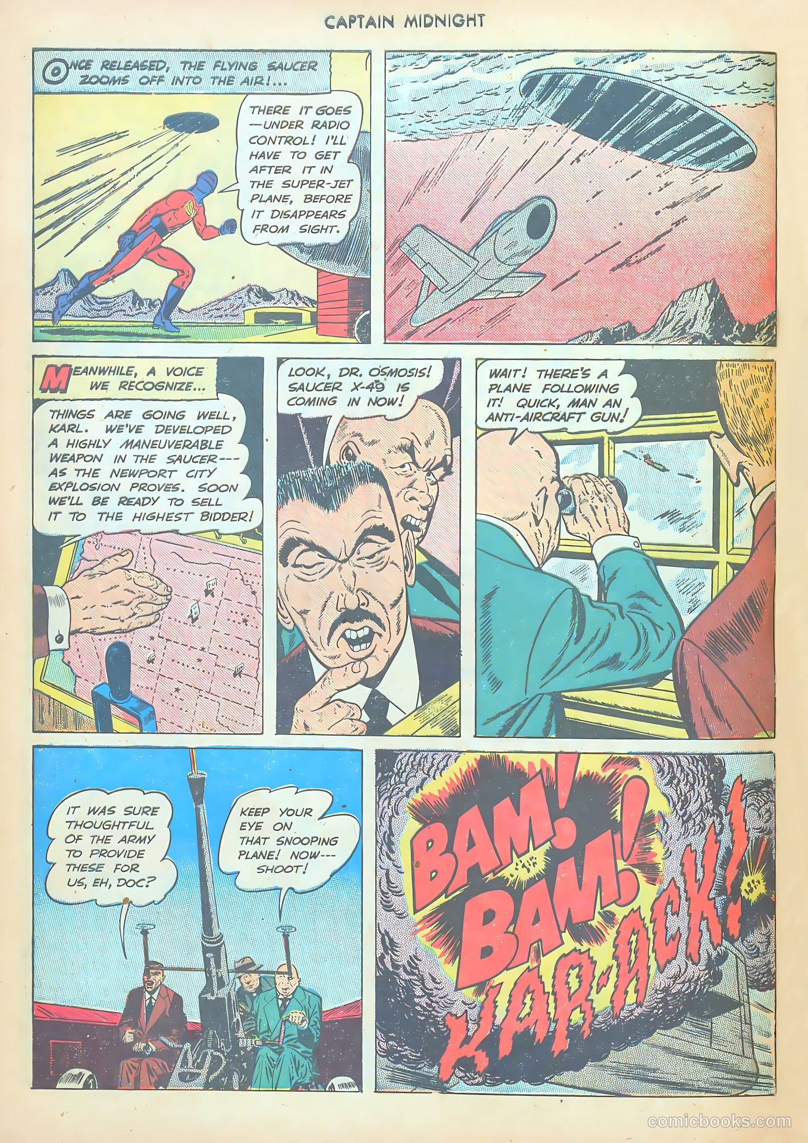 Captain Midnight #60 — page 8 of 36