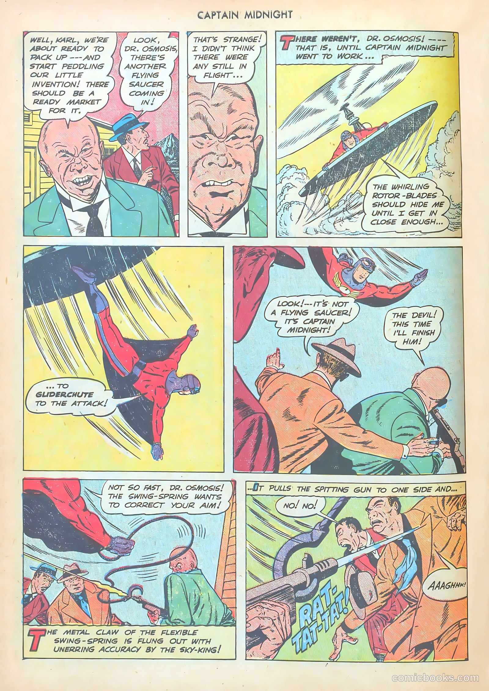 Captain Midnight #60 — page 10 of 36