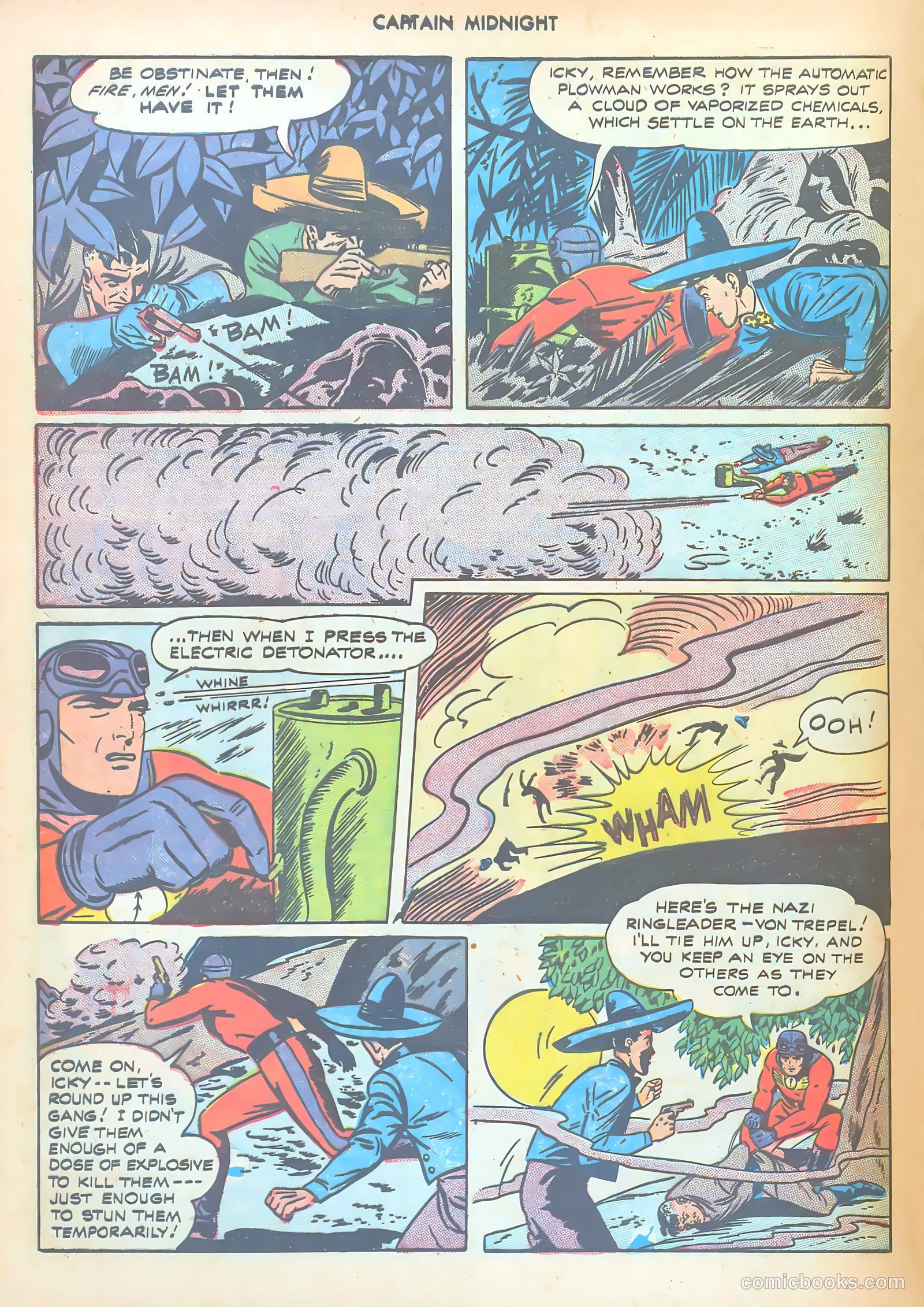 Captain Midnight #60 — page 32 of 36