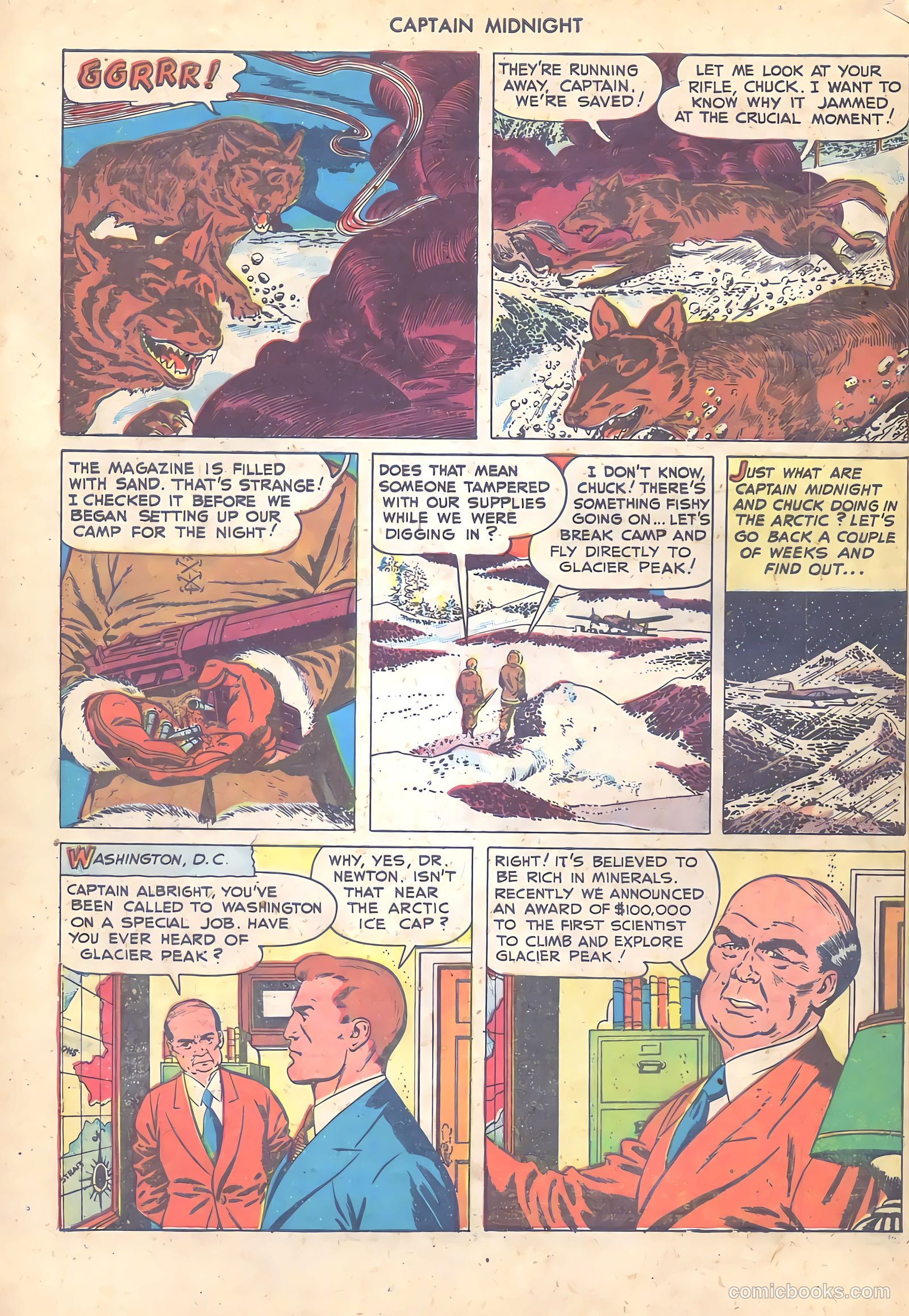 Captain Midnight #61 — page 4 of 36