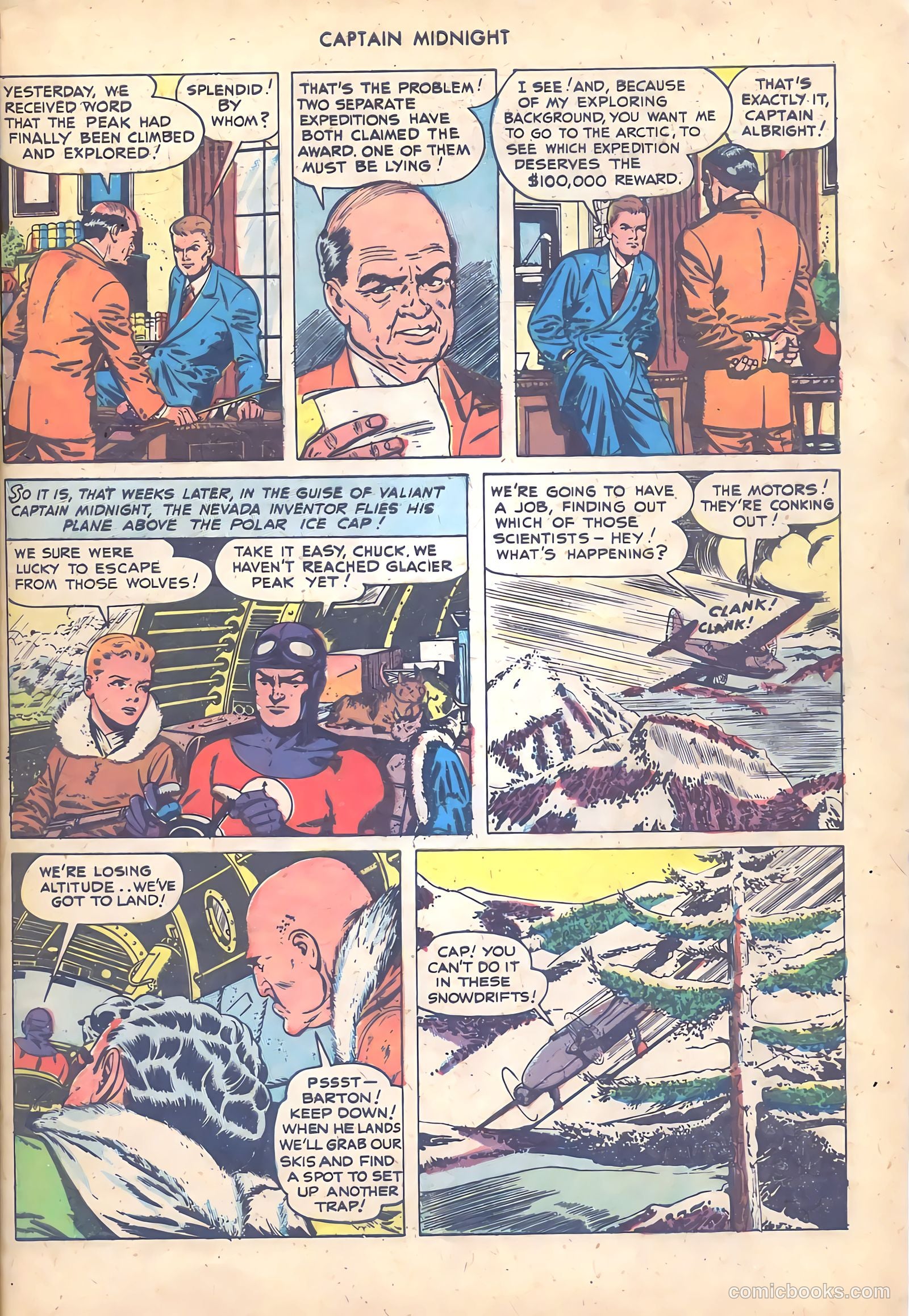 Captain Midnight #61 — page 5 of 36