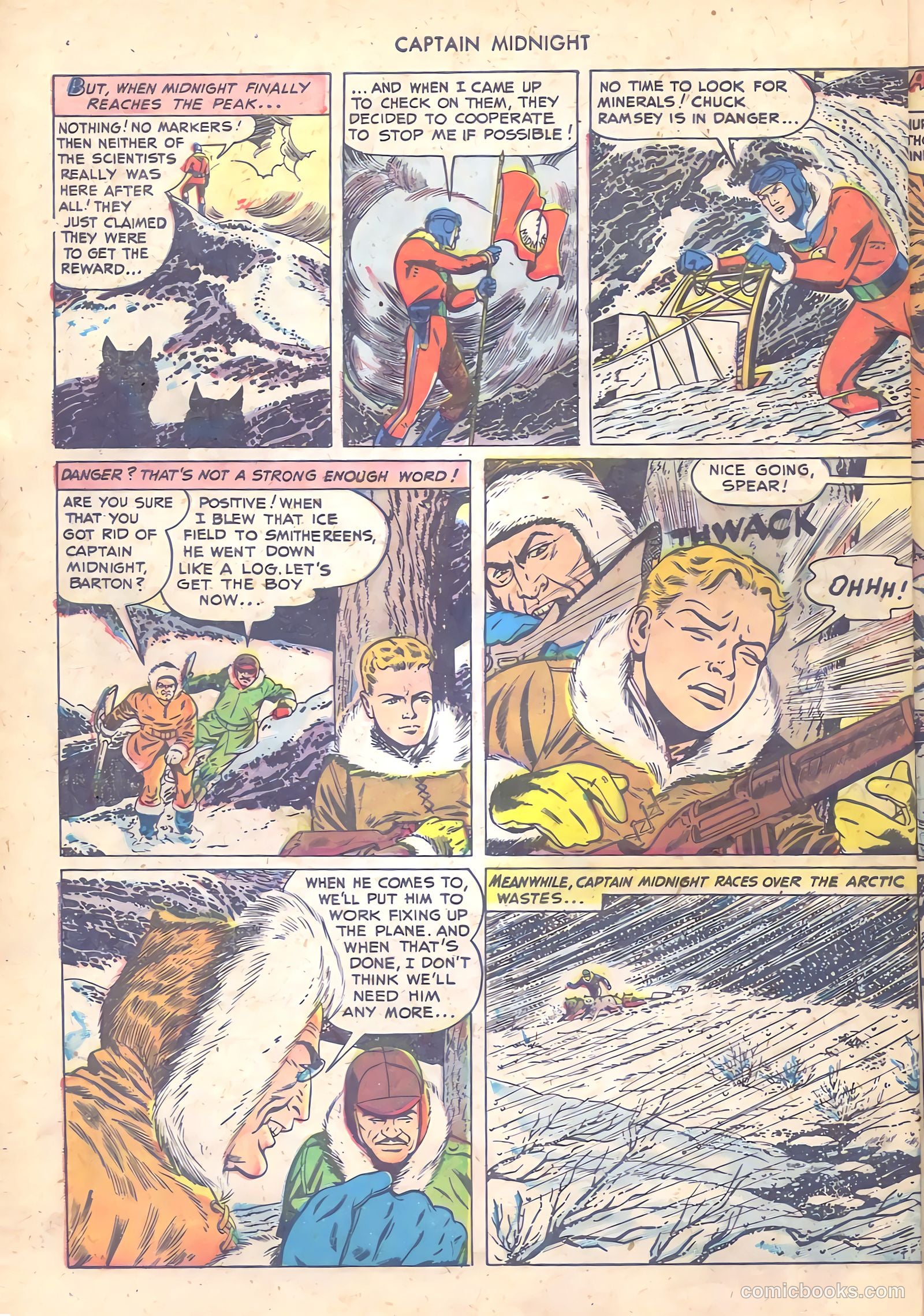 Captain Midnight #61 — page 8 of 36