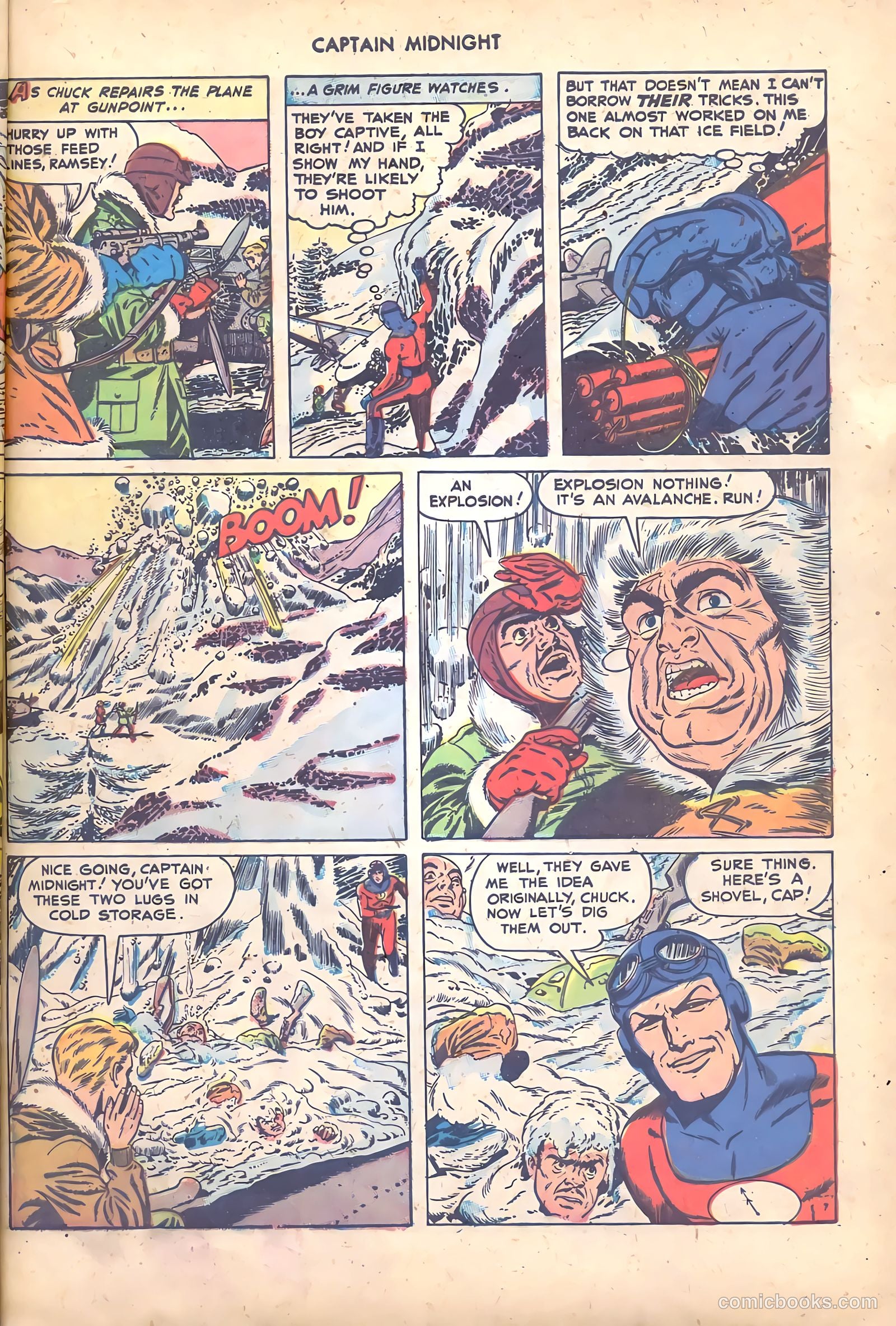 Captain Midnight #61 — page 9 of 36