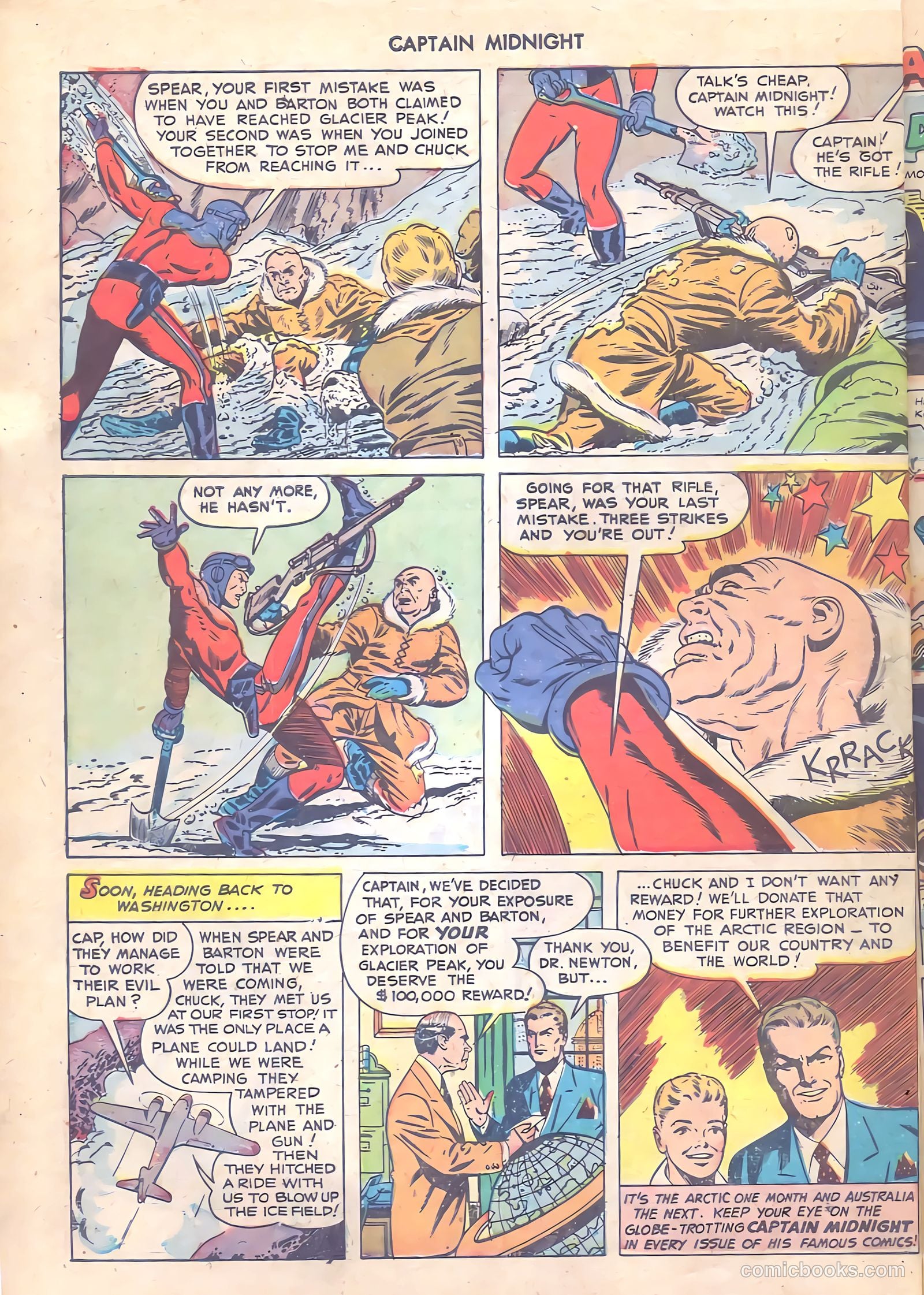 Captain Midnight #61 — page 10 of 36