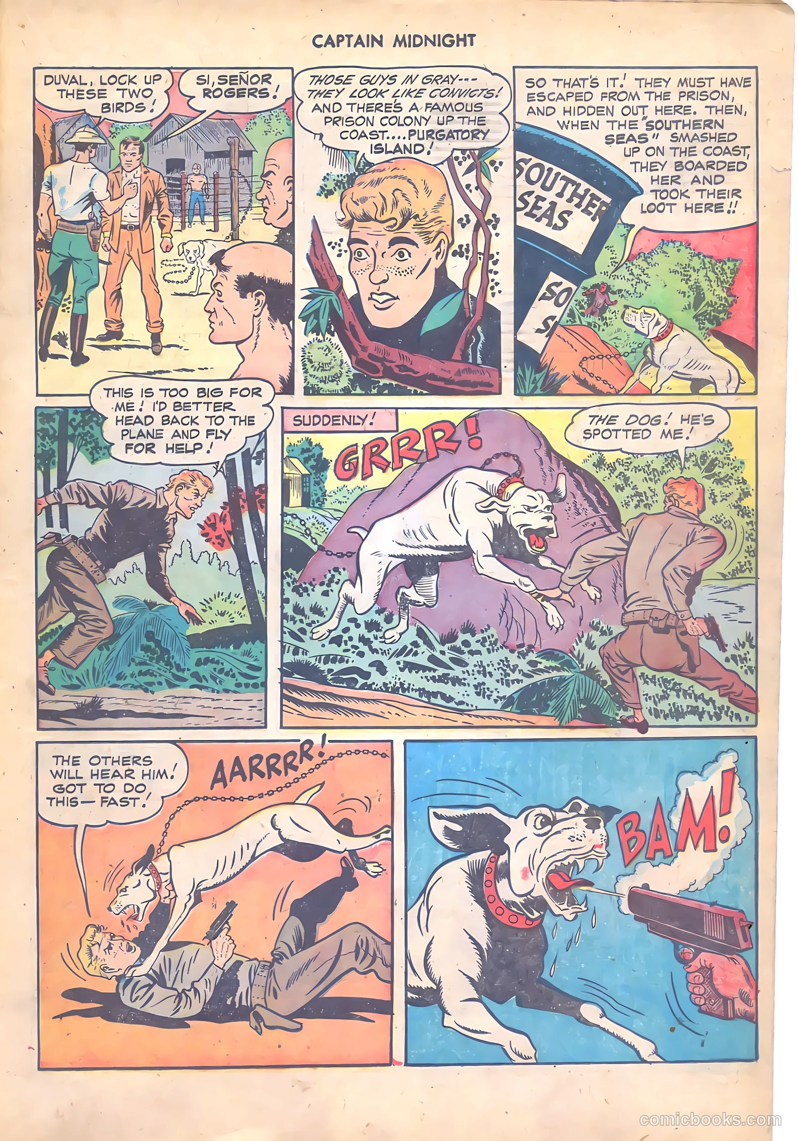 Captain Midnight #61 — page 19 of 36