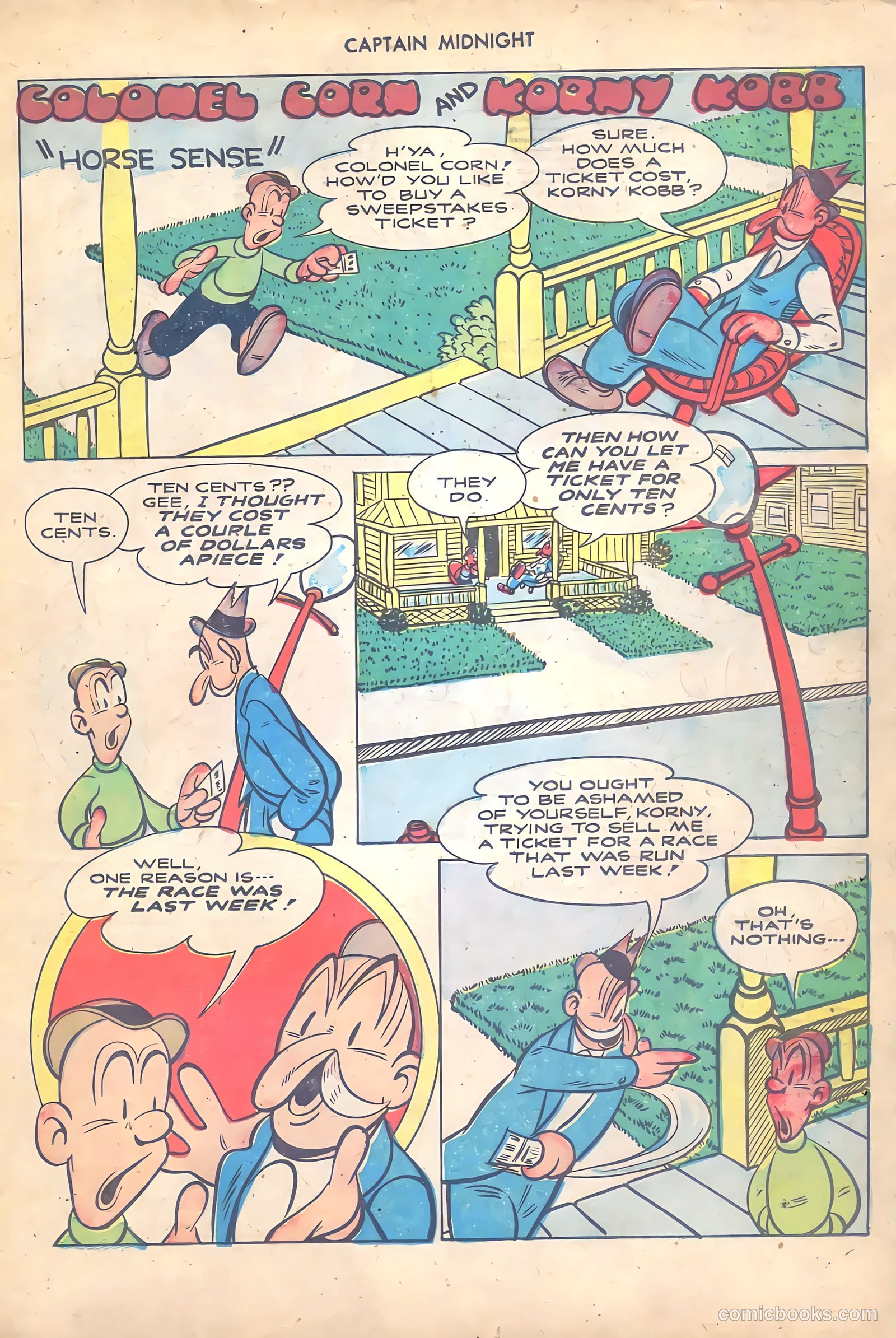 Captain Midnight #61 — page 23 of 36
