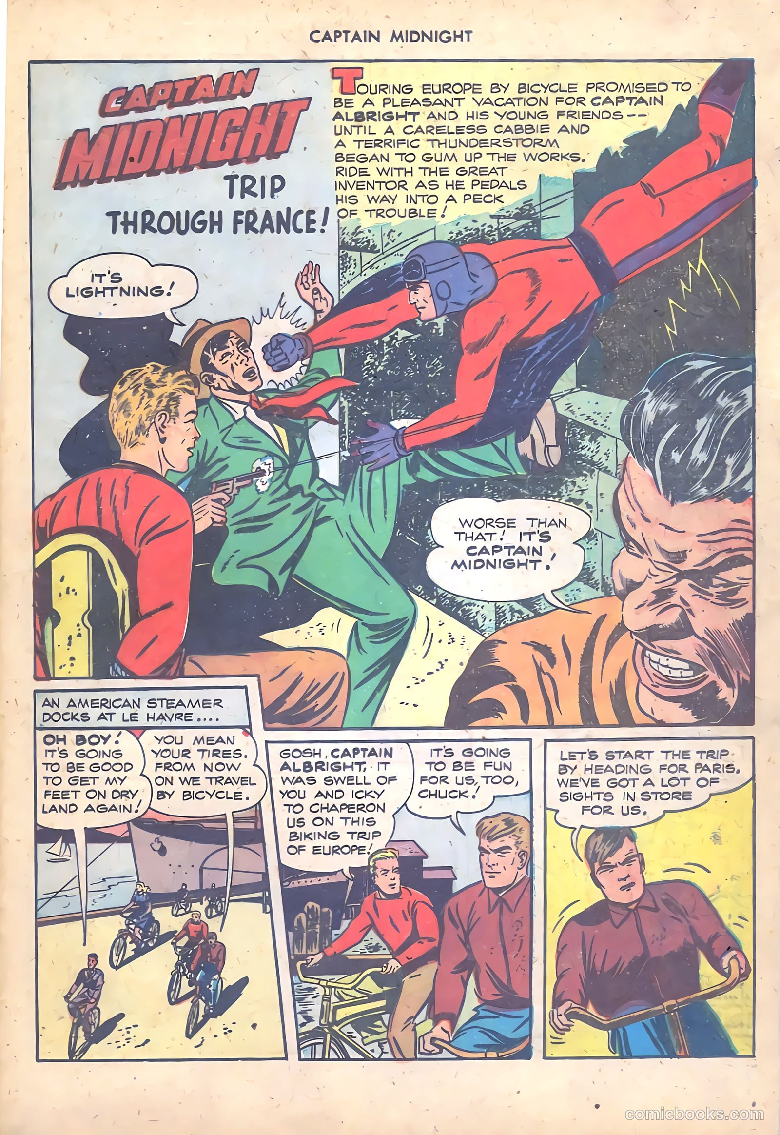 Captain Midnight #61 — page 25 of 36