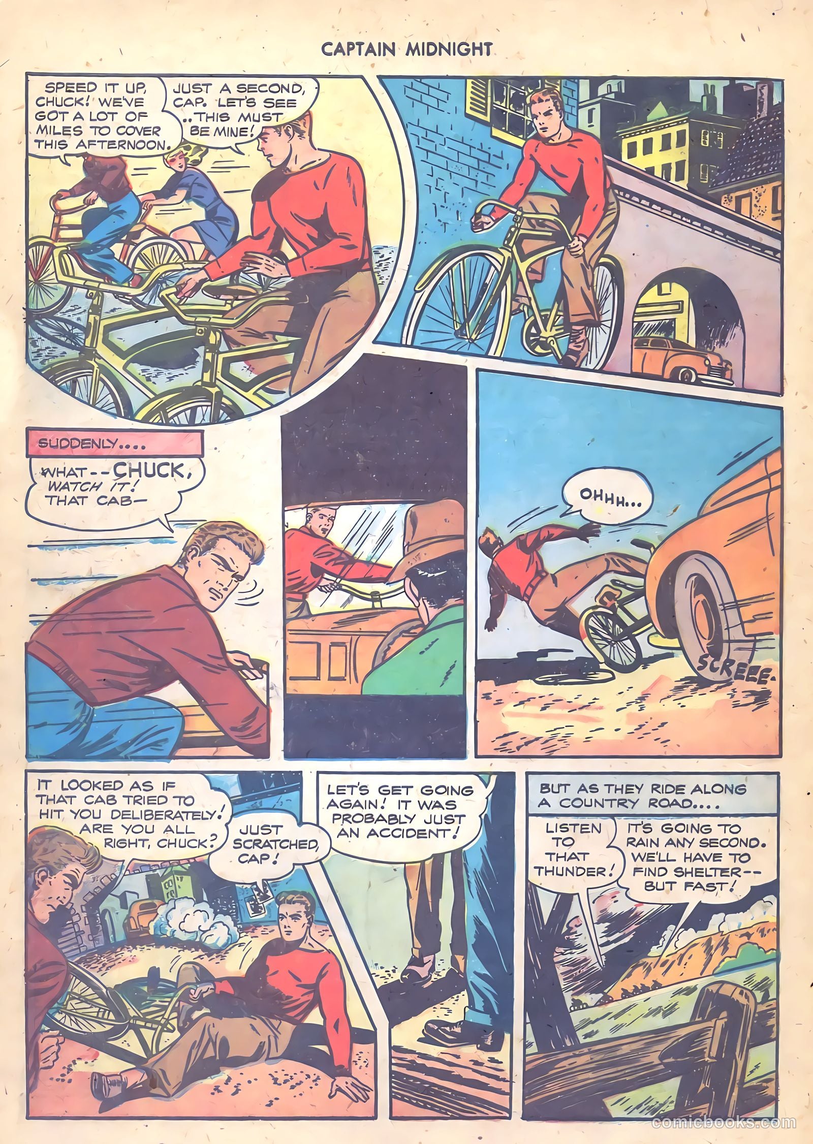 Captain Midnight #61 — page 28 of 36
